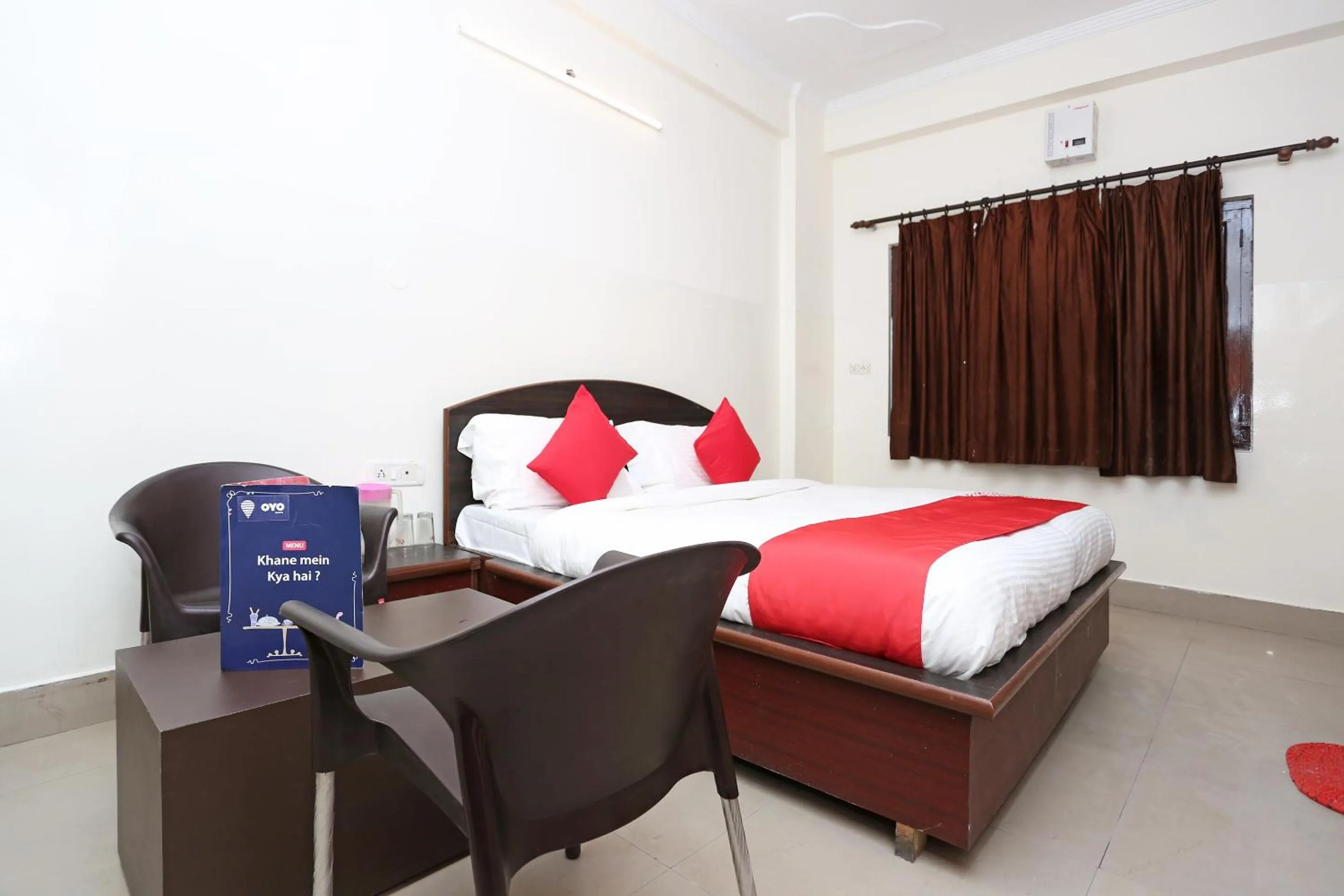 Bedroom, Bed in Hotel O by OYO Shiva Palace