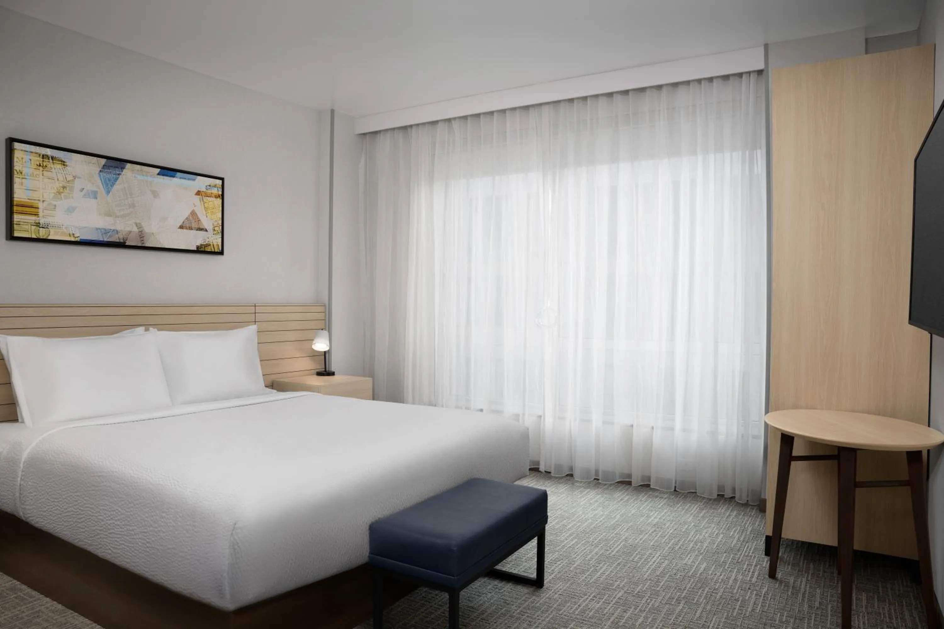 Bedroom, Bed in TownePlace Suites by Marriott New York Manhattan/Times Square