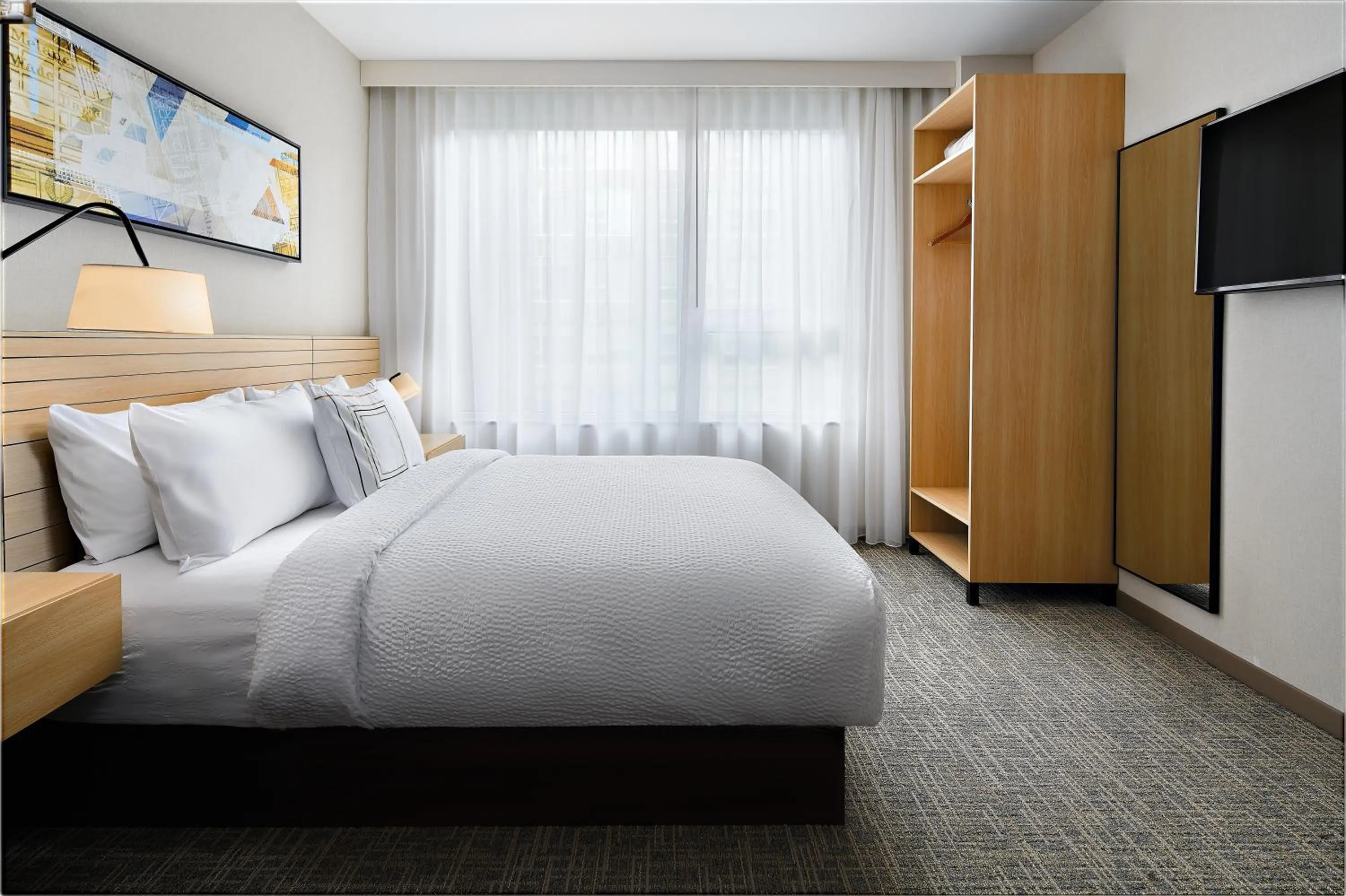 Bedroom, Bed in TownePlace Suites by Marriott New York Manhattan/Times Square