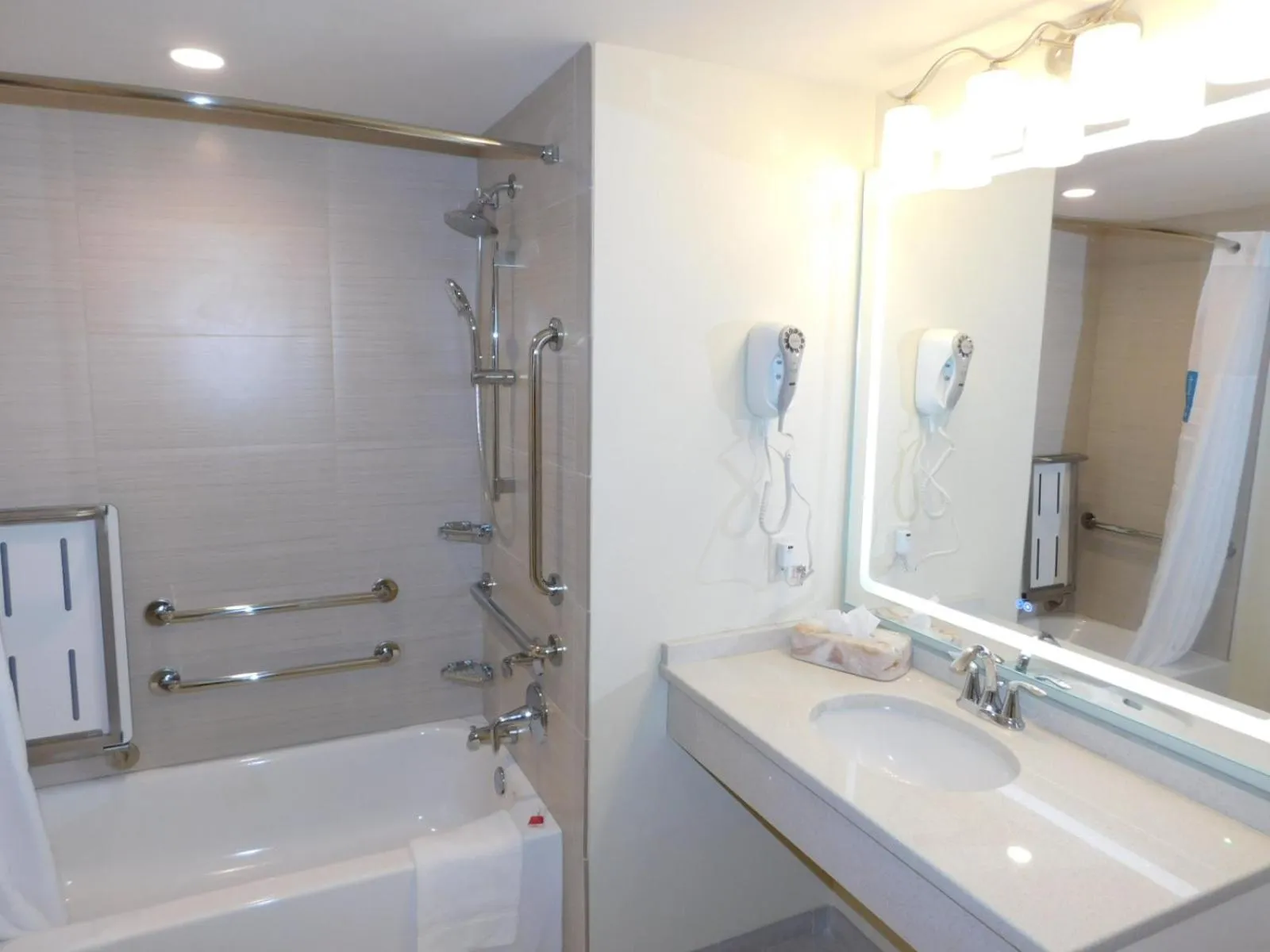 Bathroom in Days Inn & Suites by Wyndham Kearney NE