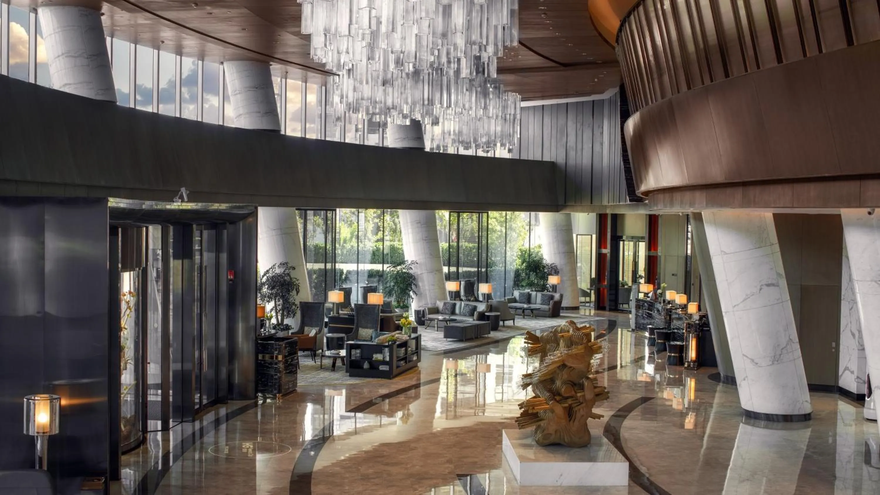 Property building in InterContinental Tianjin Yujiapu Hotel & Residences by IHG