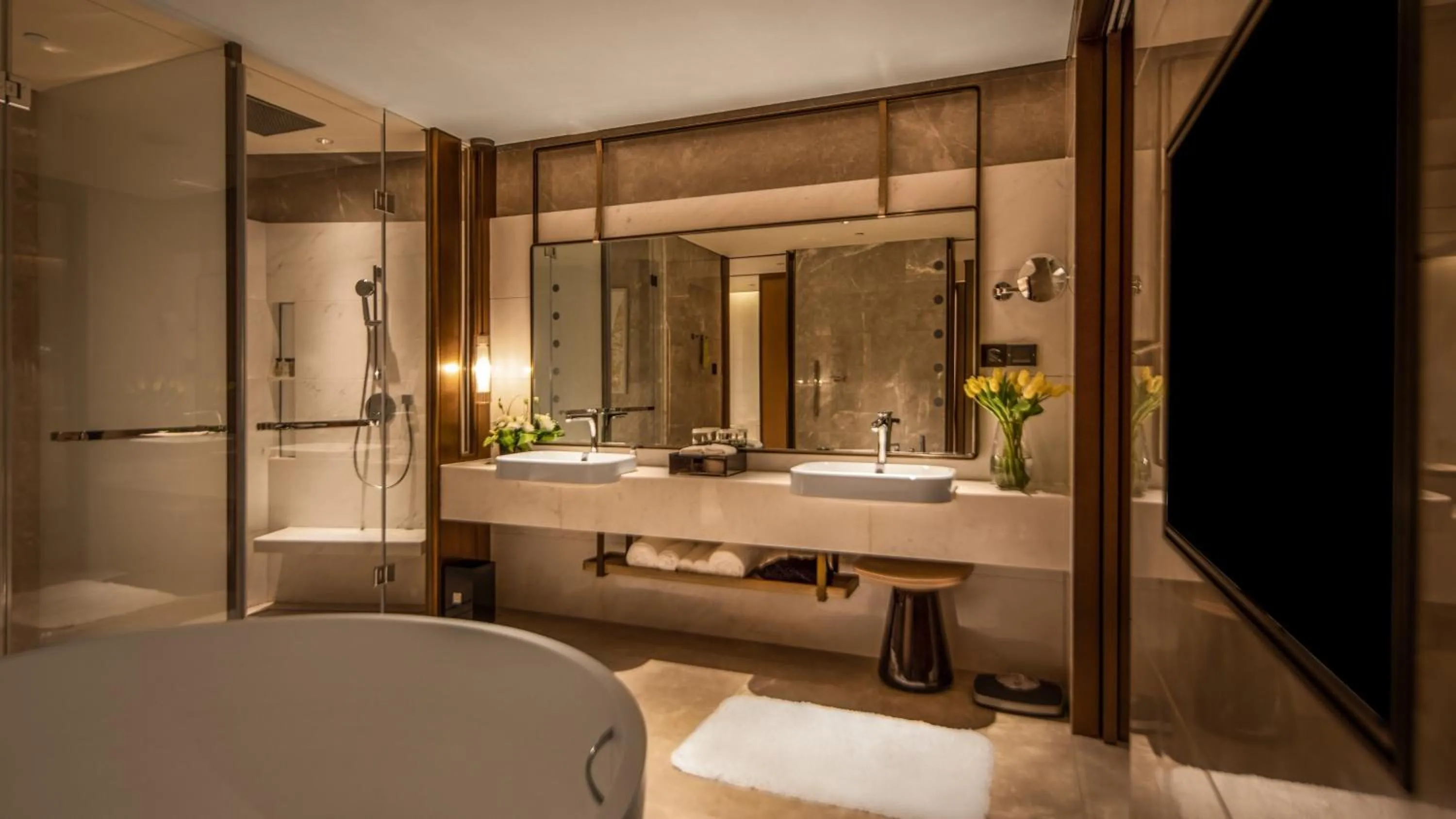 Bathroom in InterContinental Tianjin Yujiapu Hotel & Residences by IHG