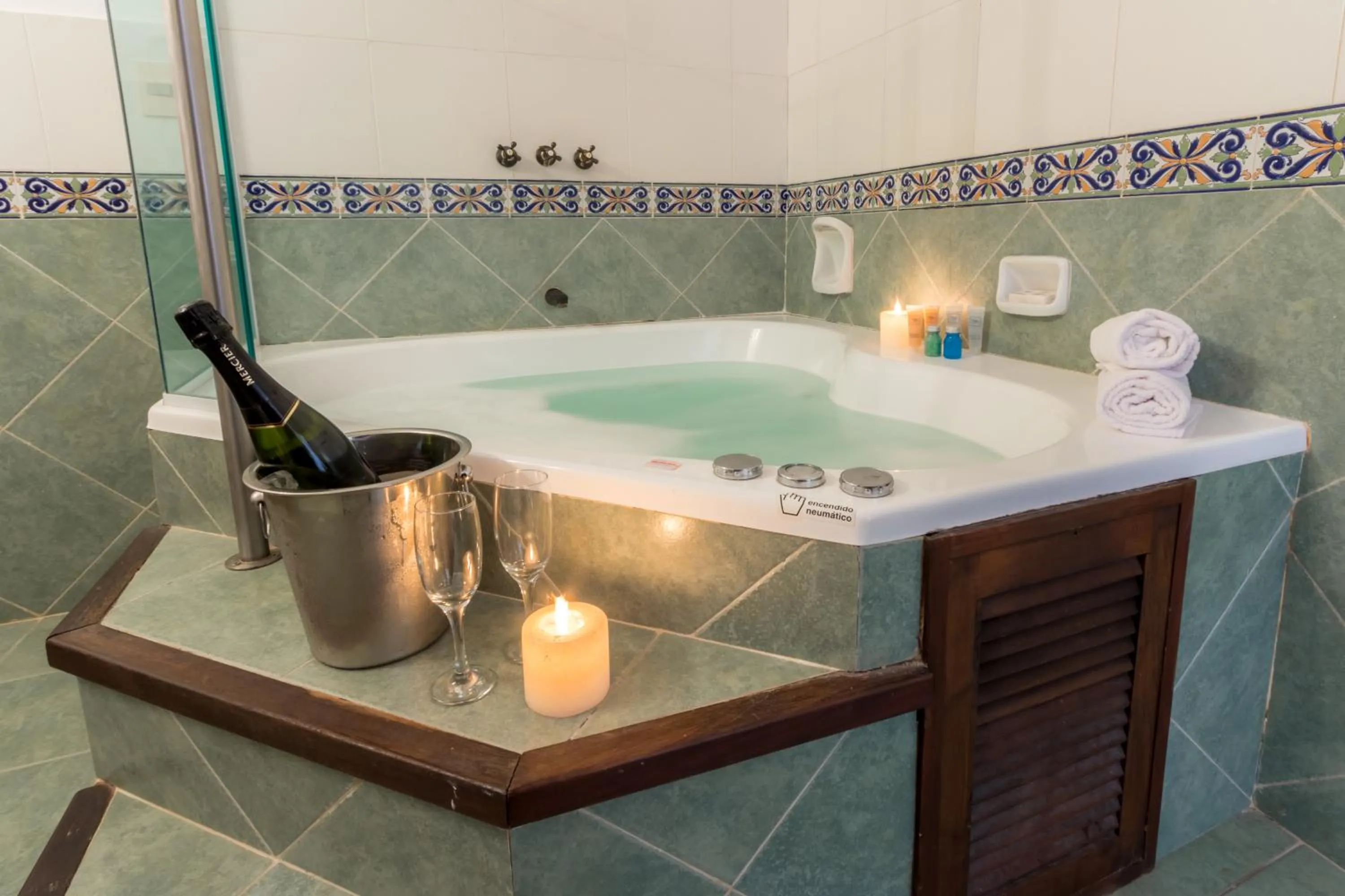 Bathroom in Don Antonio Posada