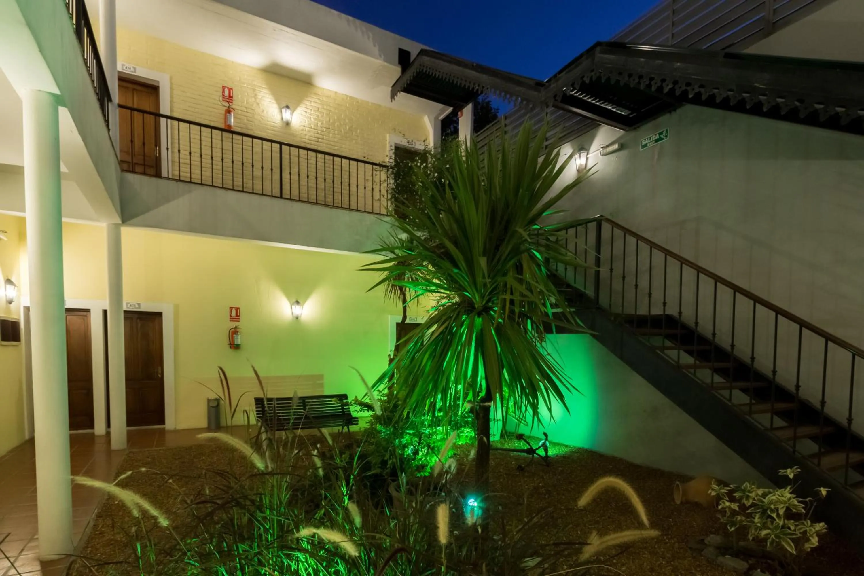 Garden in Don Antonio Posada