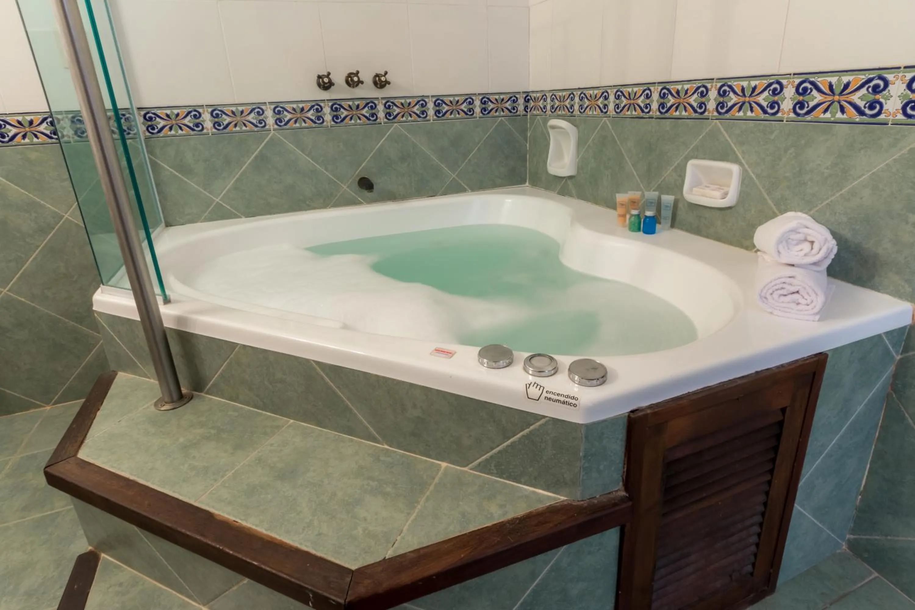 Bathroom in Don Antonio Posada