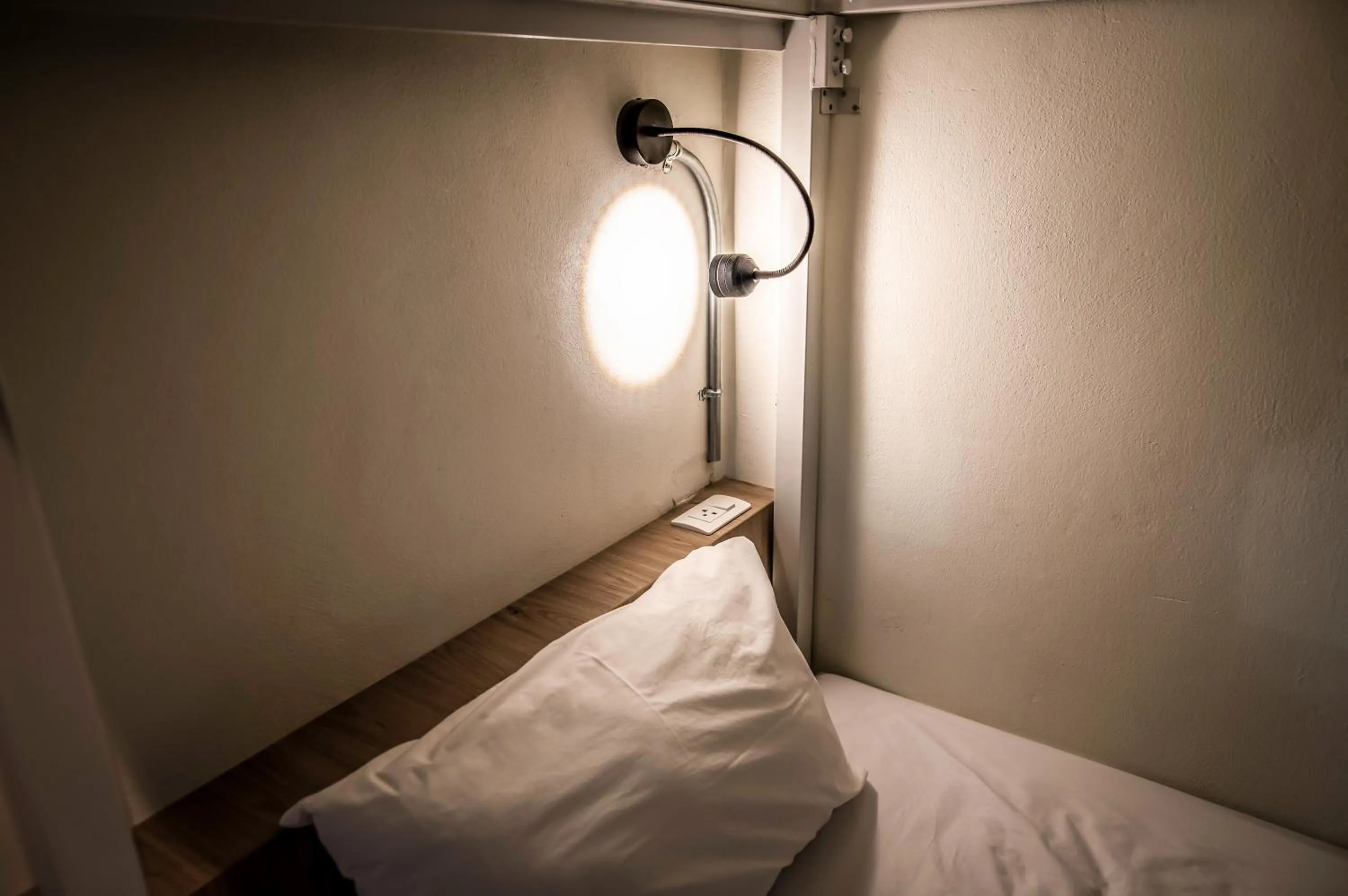 Bedroom, Bed in Jam Hostel Bangkok