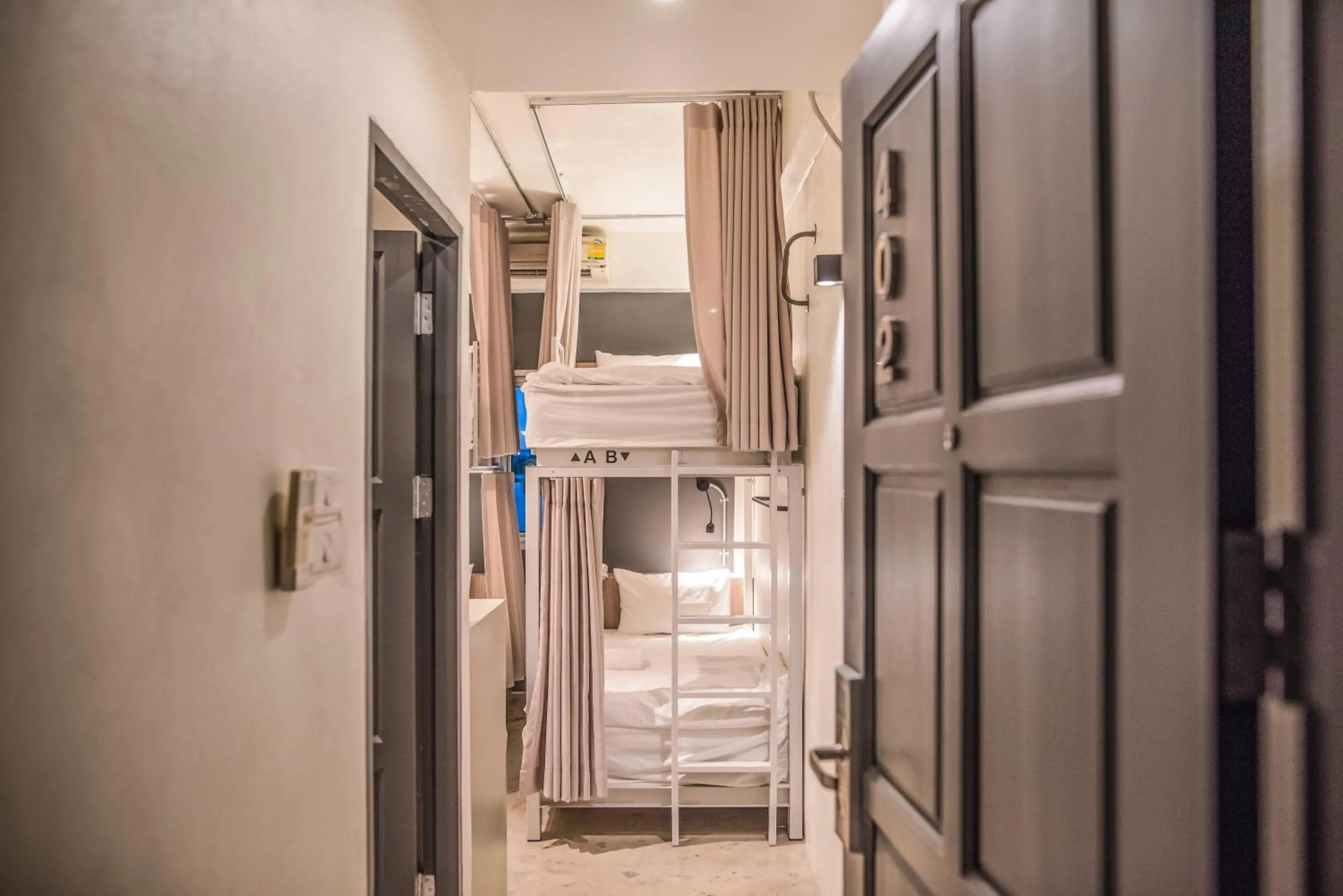 bunk bed, Bed in Jam Hostel Bangkok