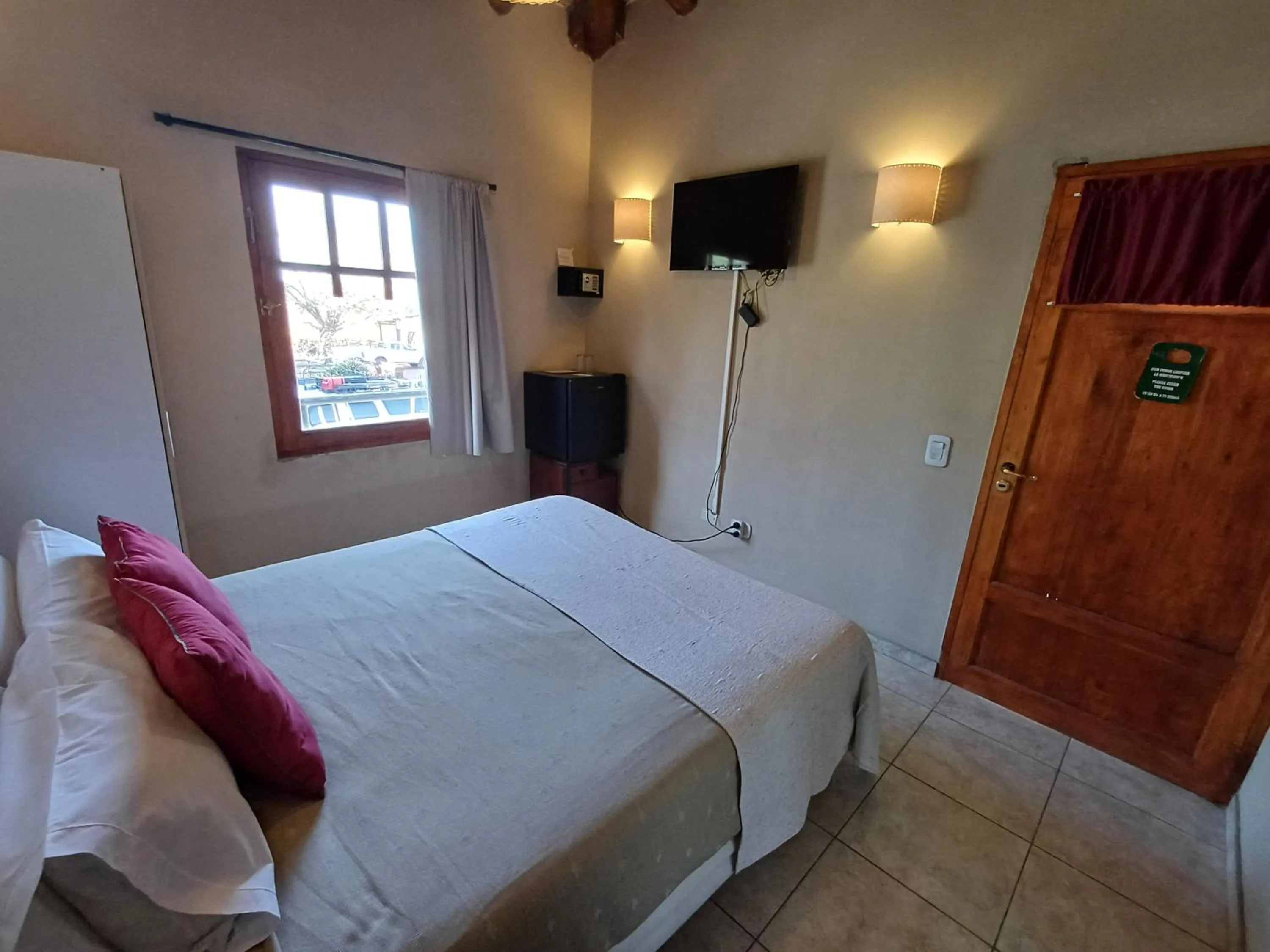 Bed in Posada Cavieres Wine Farm