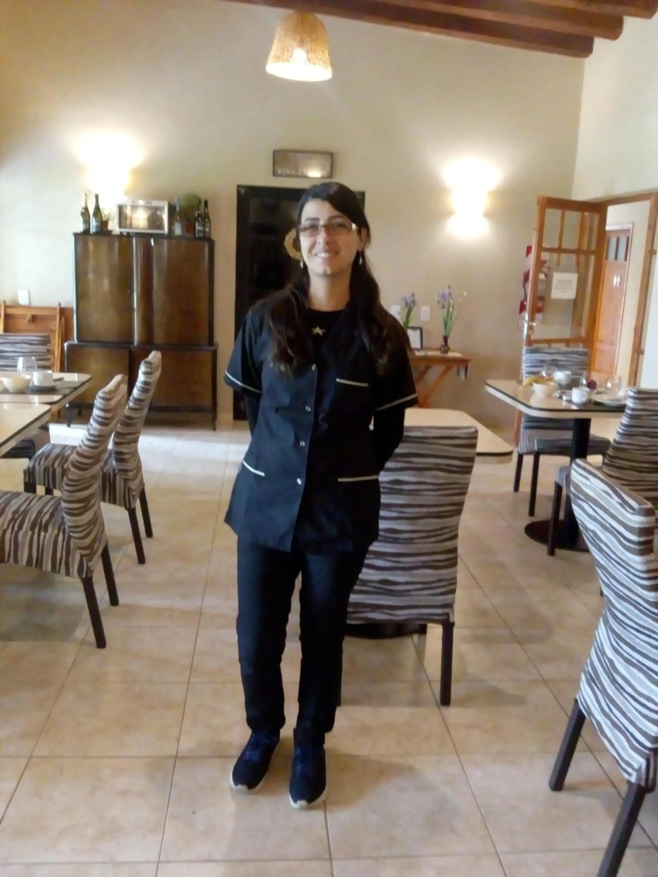 Staff in Posada Cavieres Wine Farm