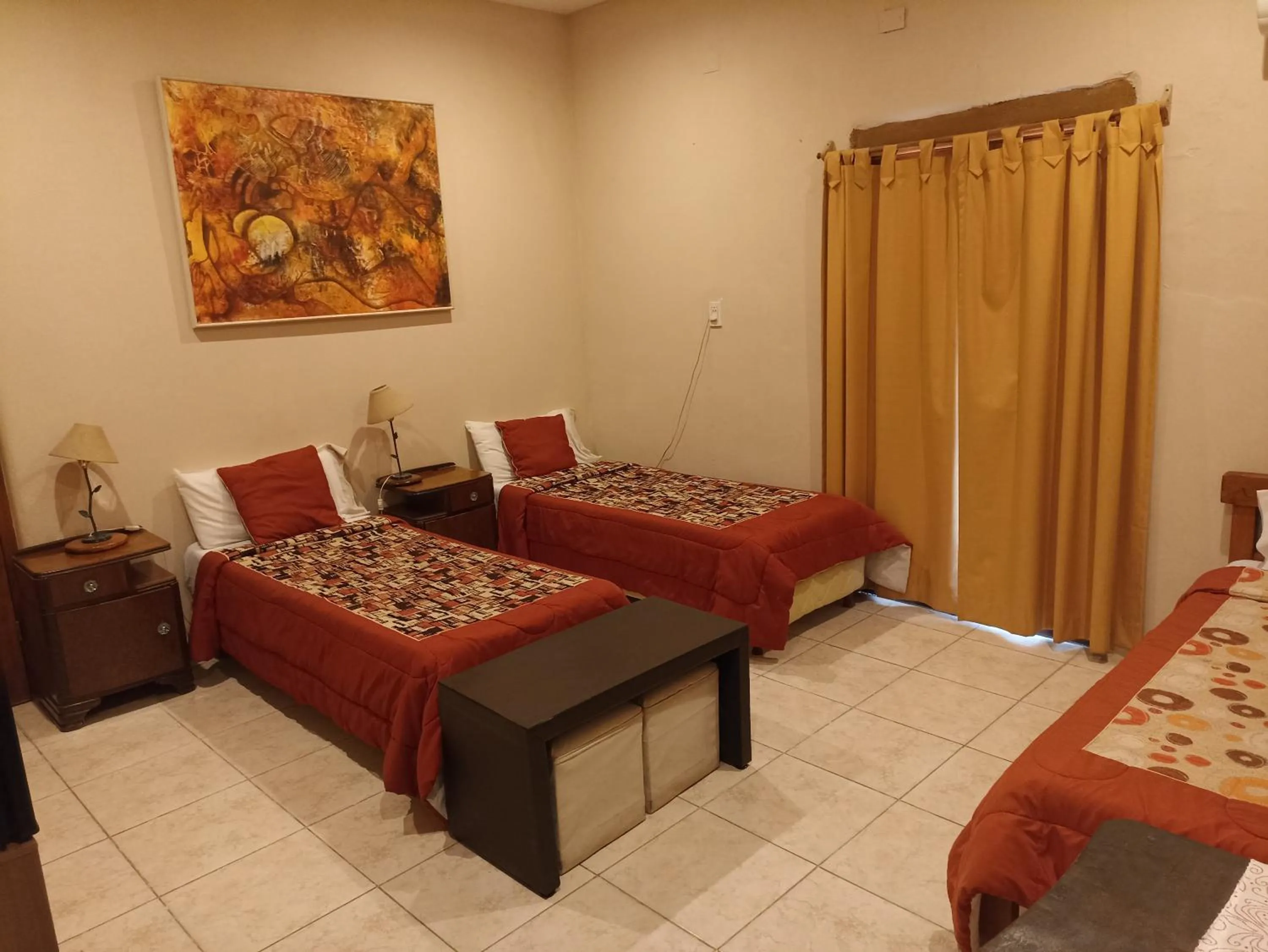 Bed in Posada Cavieres Wine Farm