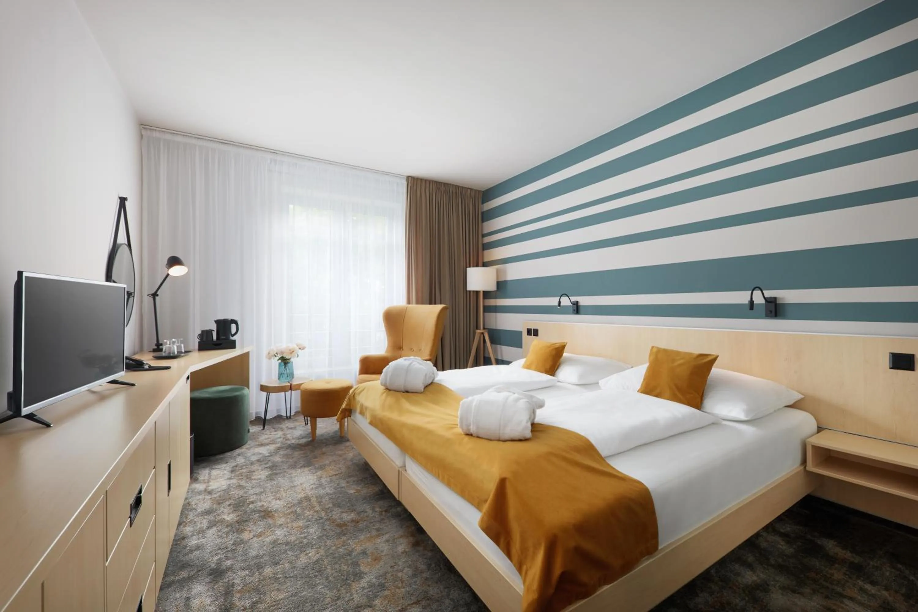 Photo of the whole room, Bed in Spa Hotel Felicitas