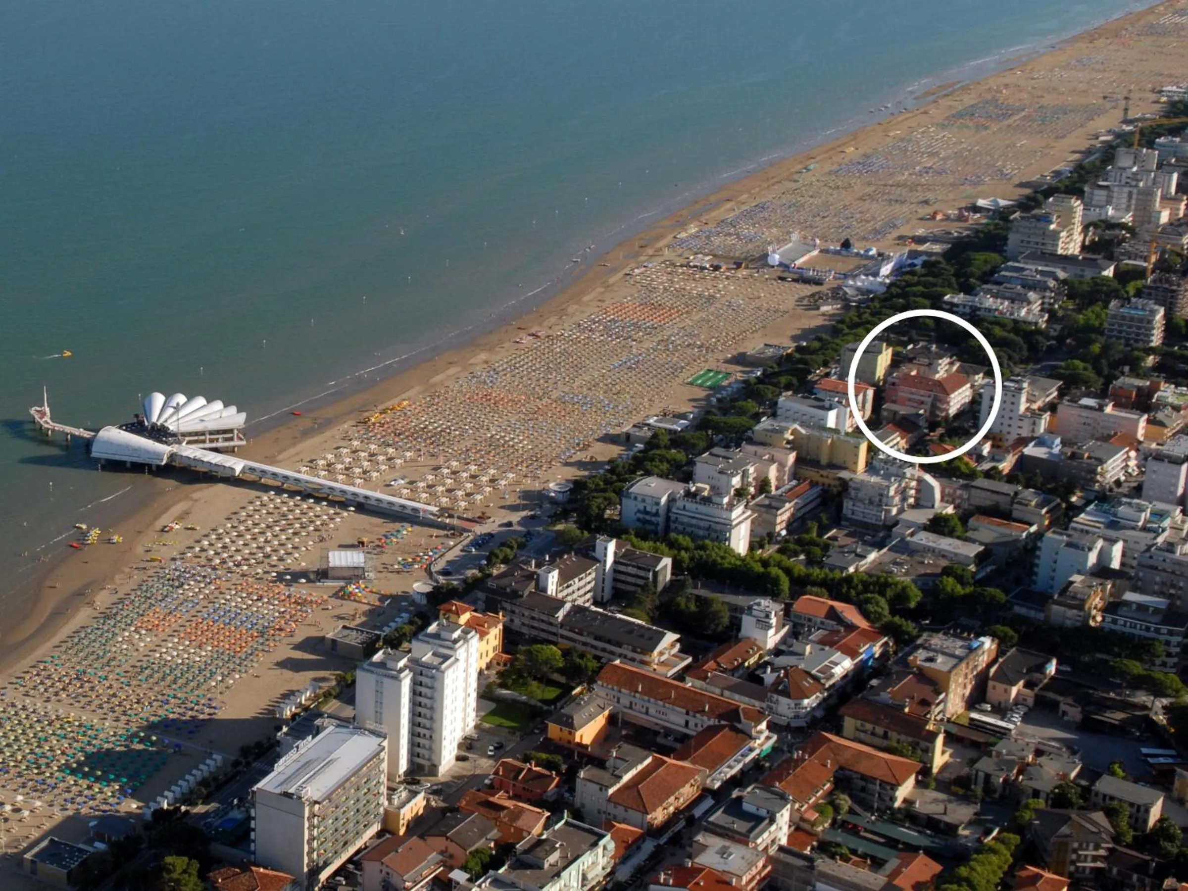 Beach in Hotel Desiree