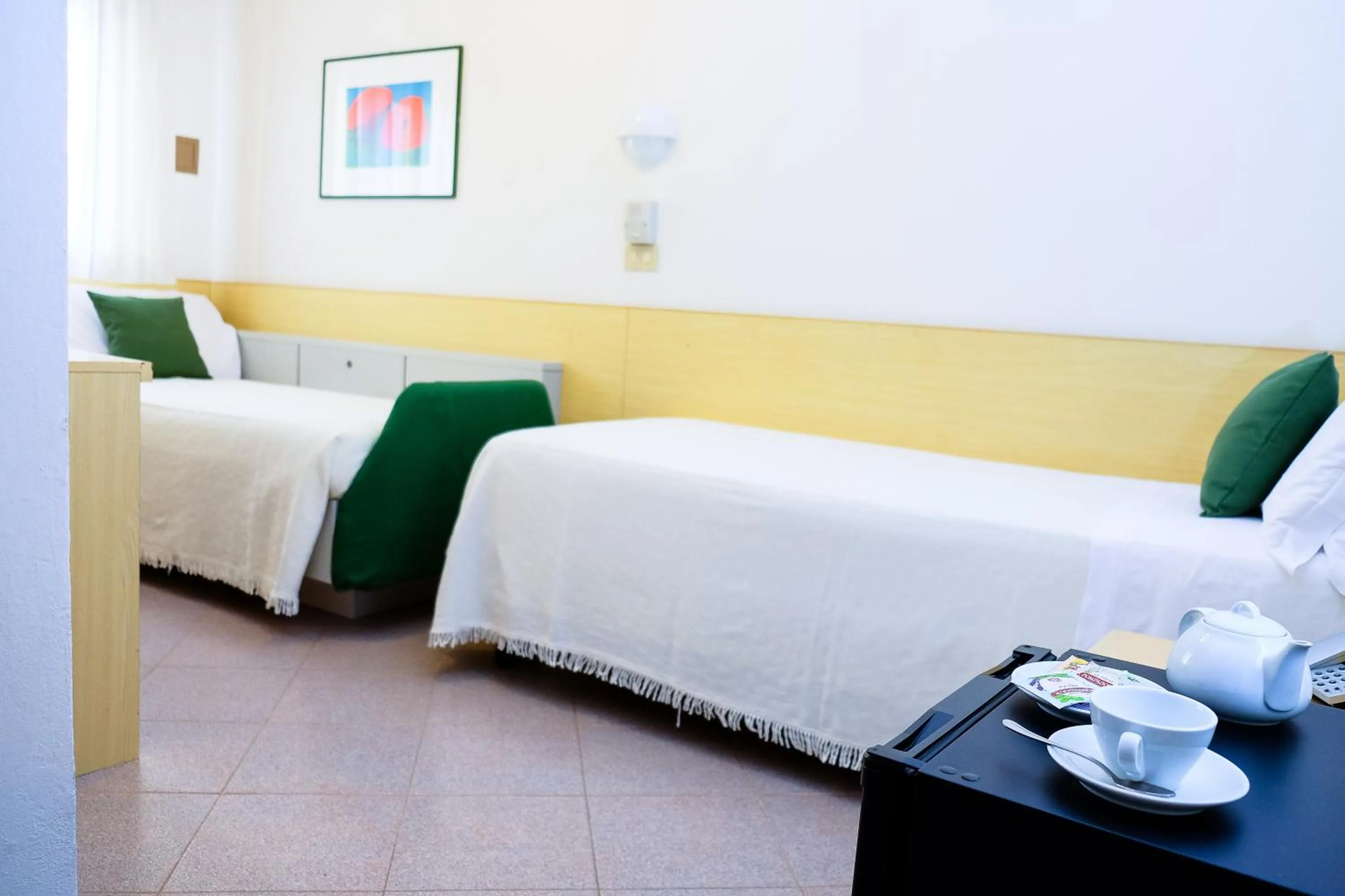 Bed in Hotel Desiree