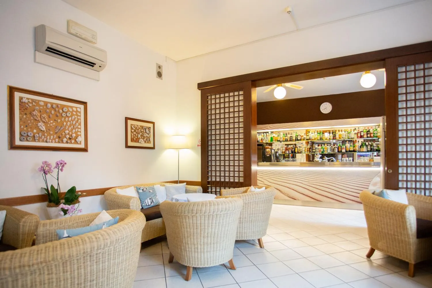 Living room in Hotel Desiree