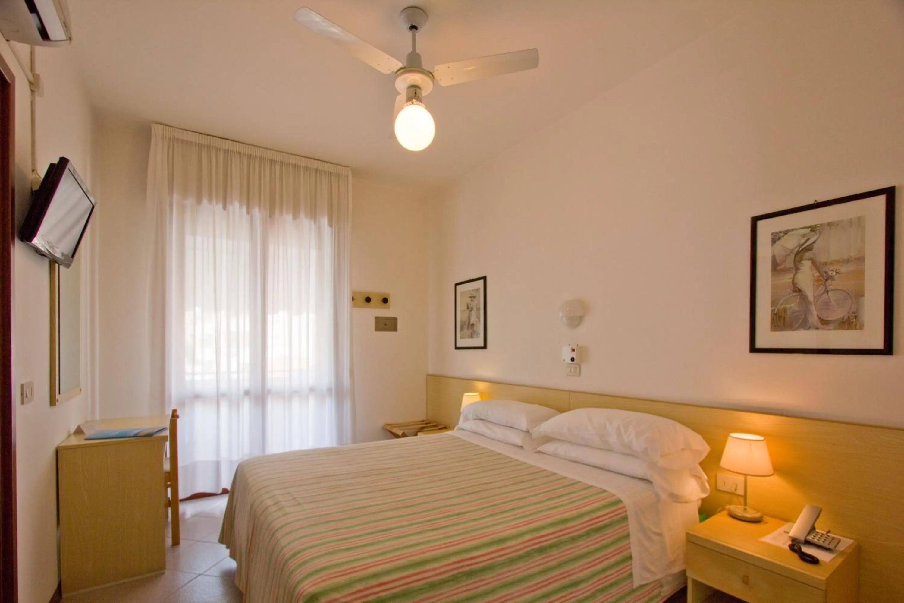 Bed in Hotel Desiree