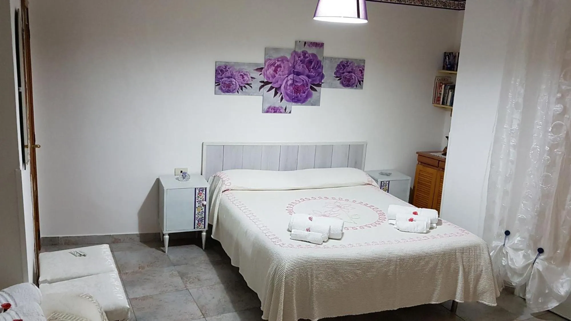 Bedroom, Bed in B&B Regina Elena