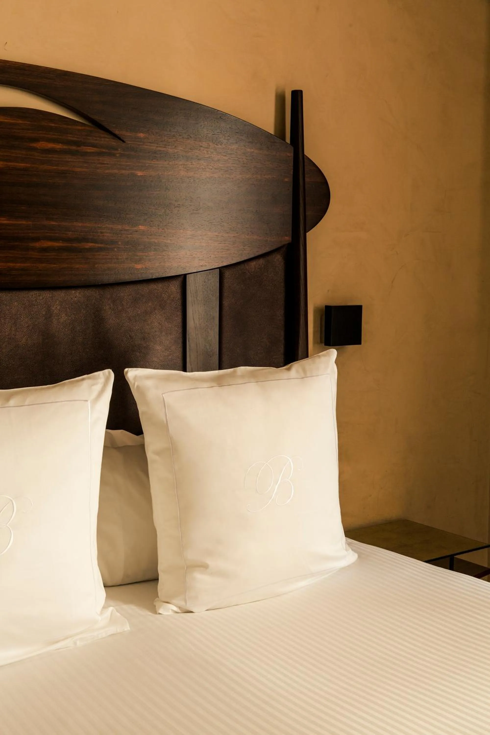 Decorative detail, Bed in Hotel Bagués, a Small Luxury Hotel of the World