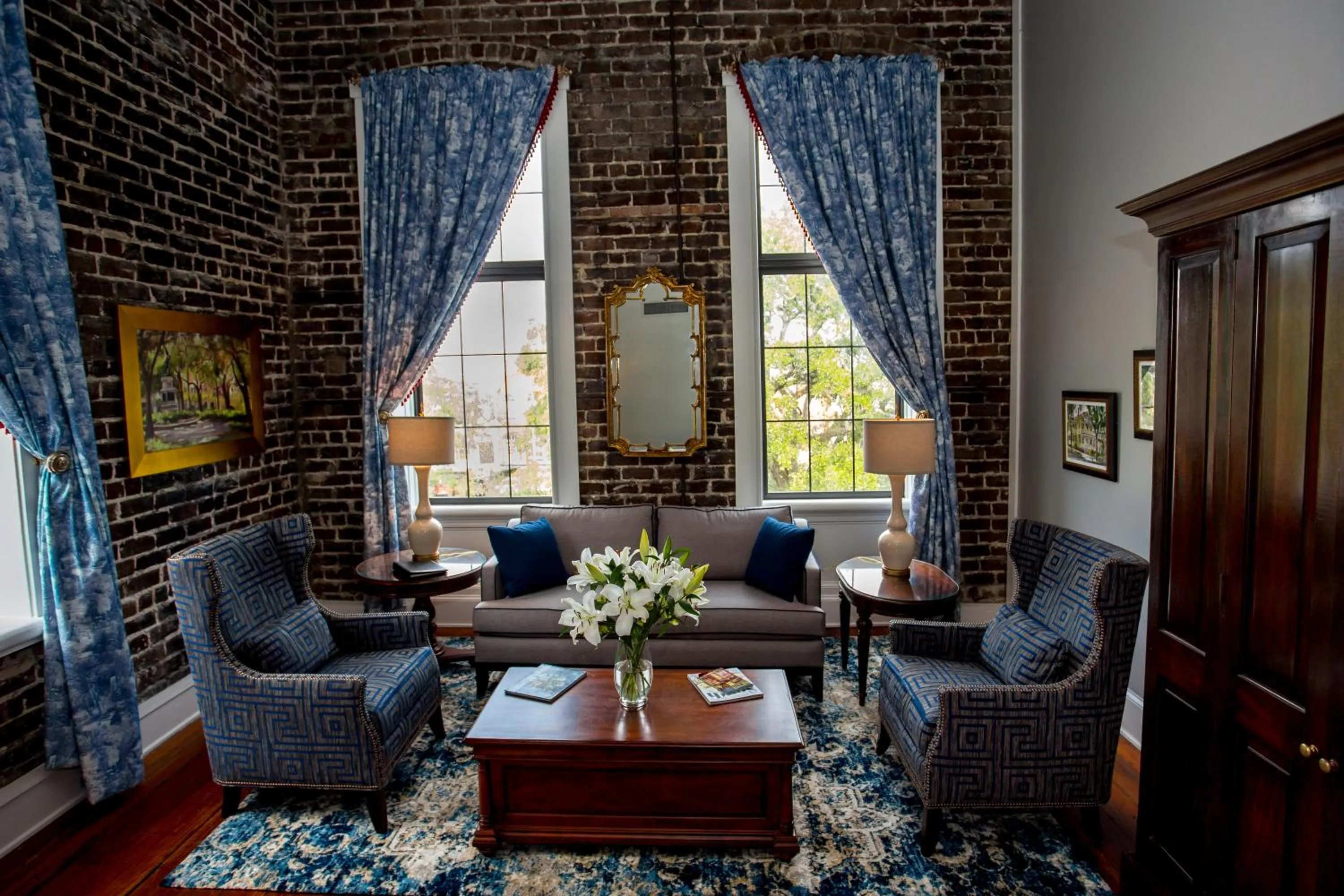 Bedroom in East Bay Inn, Historic Inns of Savannah Collection