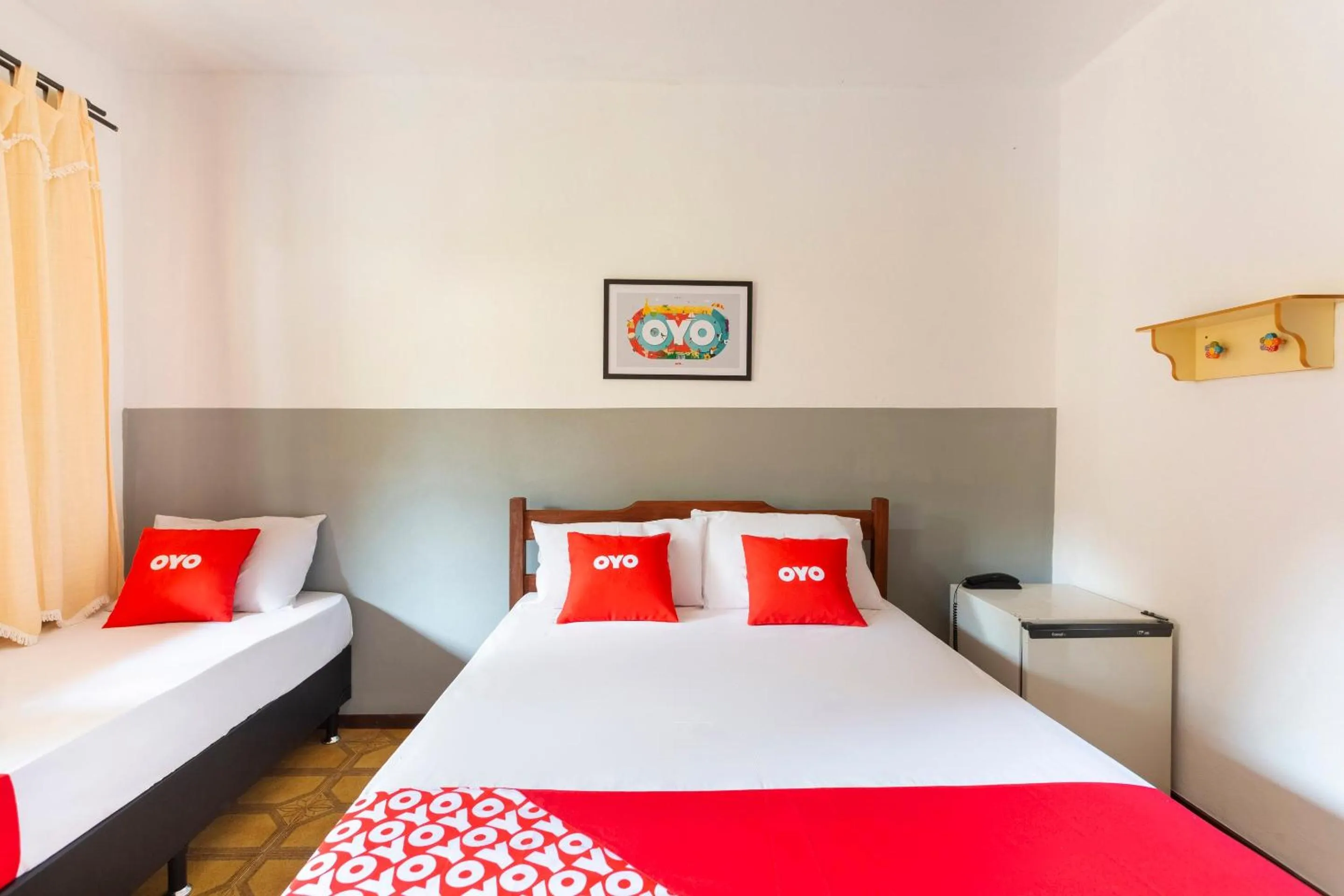 Bedroom in OYO Hotel Recanto Do Alto, Teresópolis