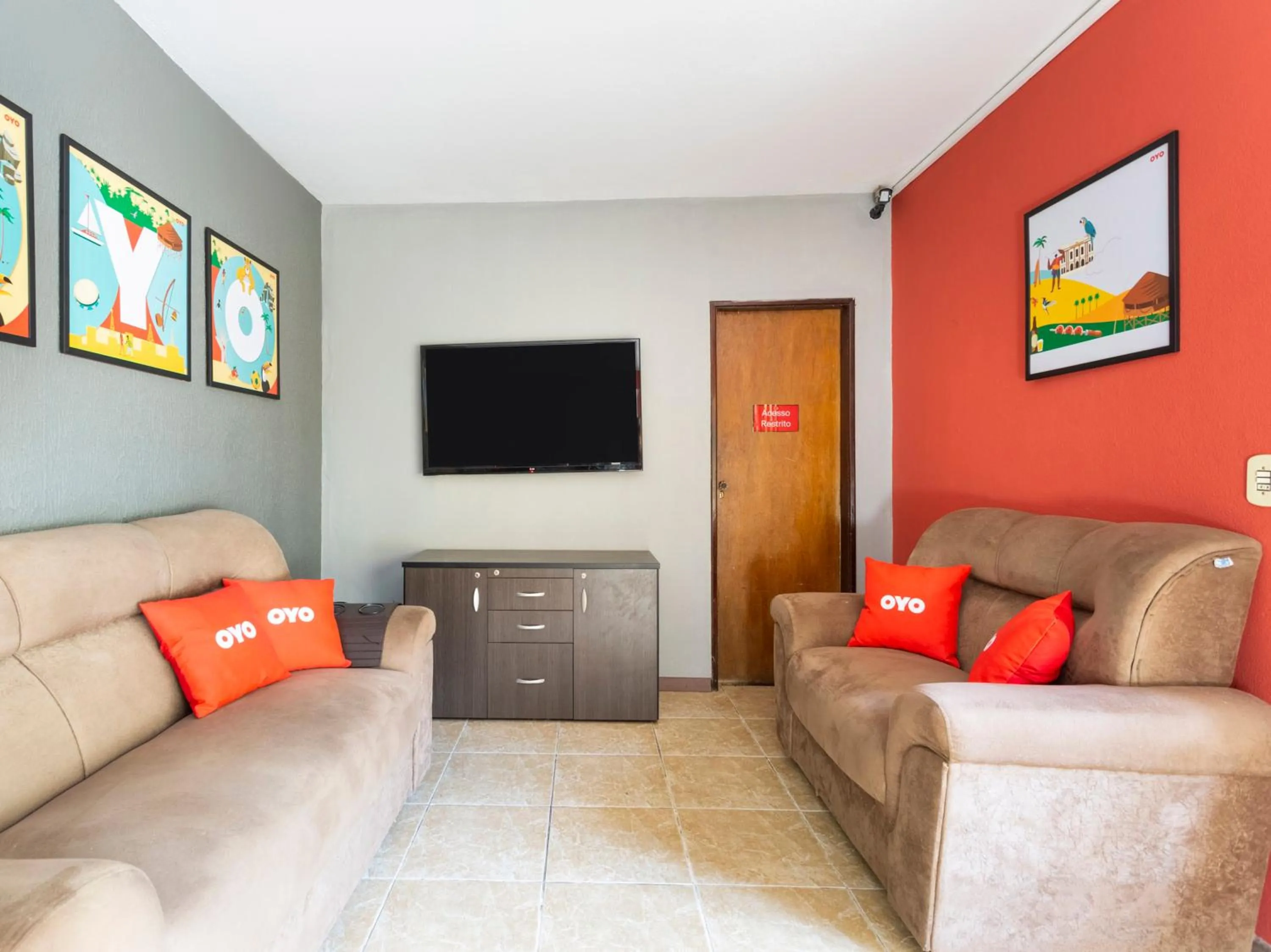 Lobby or reception in OYO Hotel Recanto Do Alto, Teresópolis