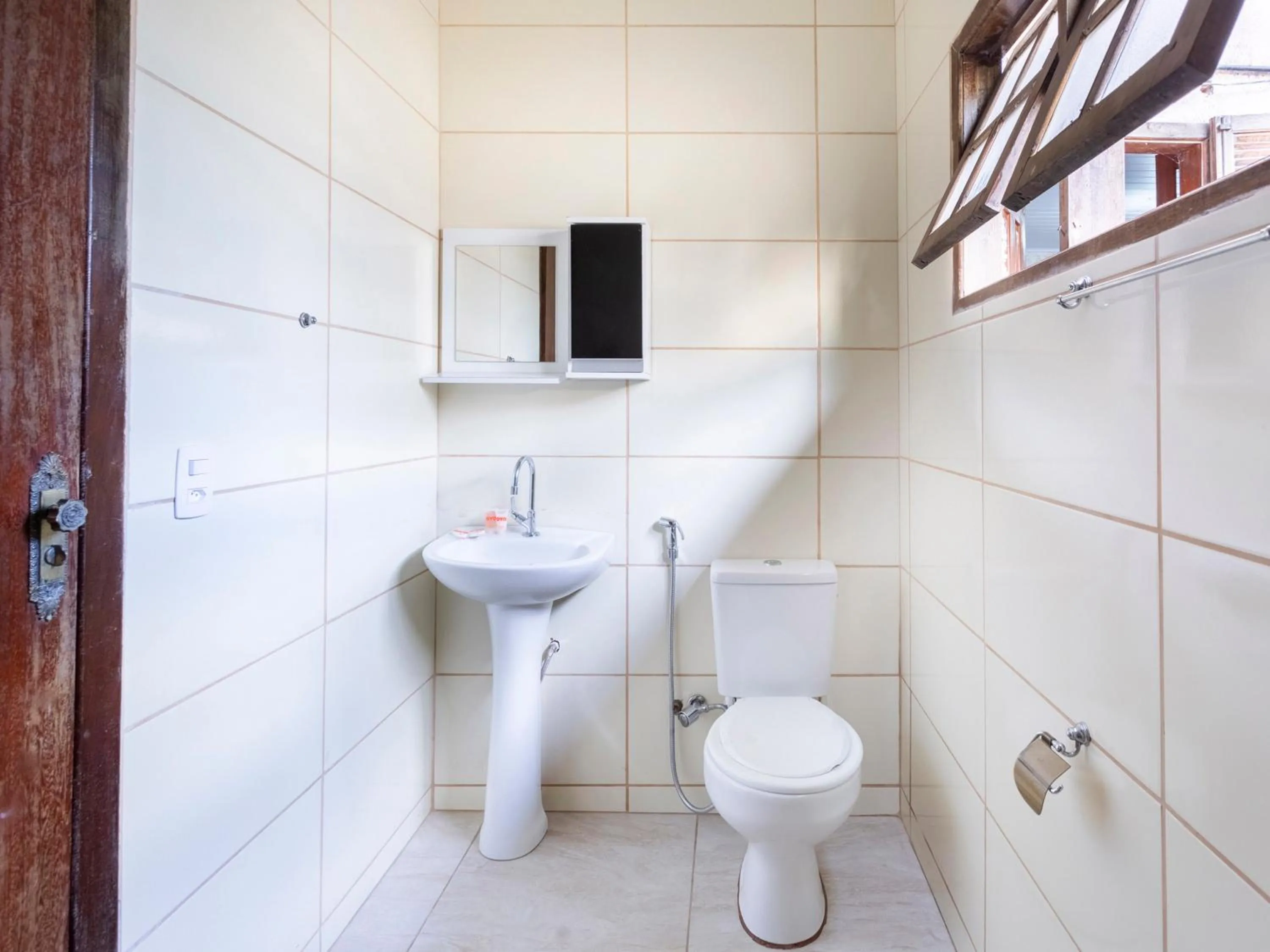 Bathroom in OYO Hotel Recanto Do Alto, Teresópolis