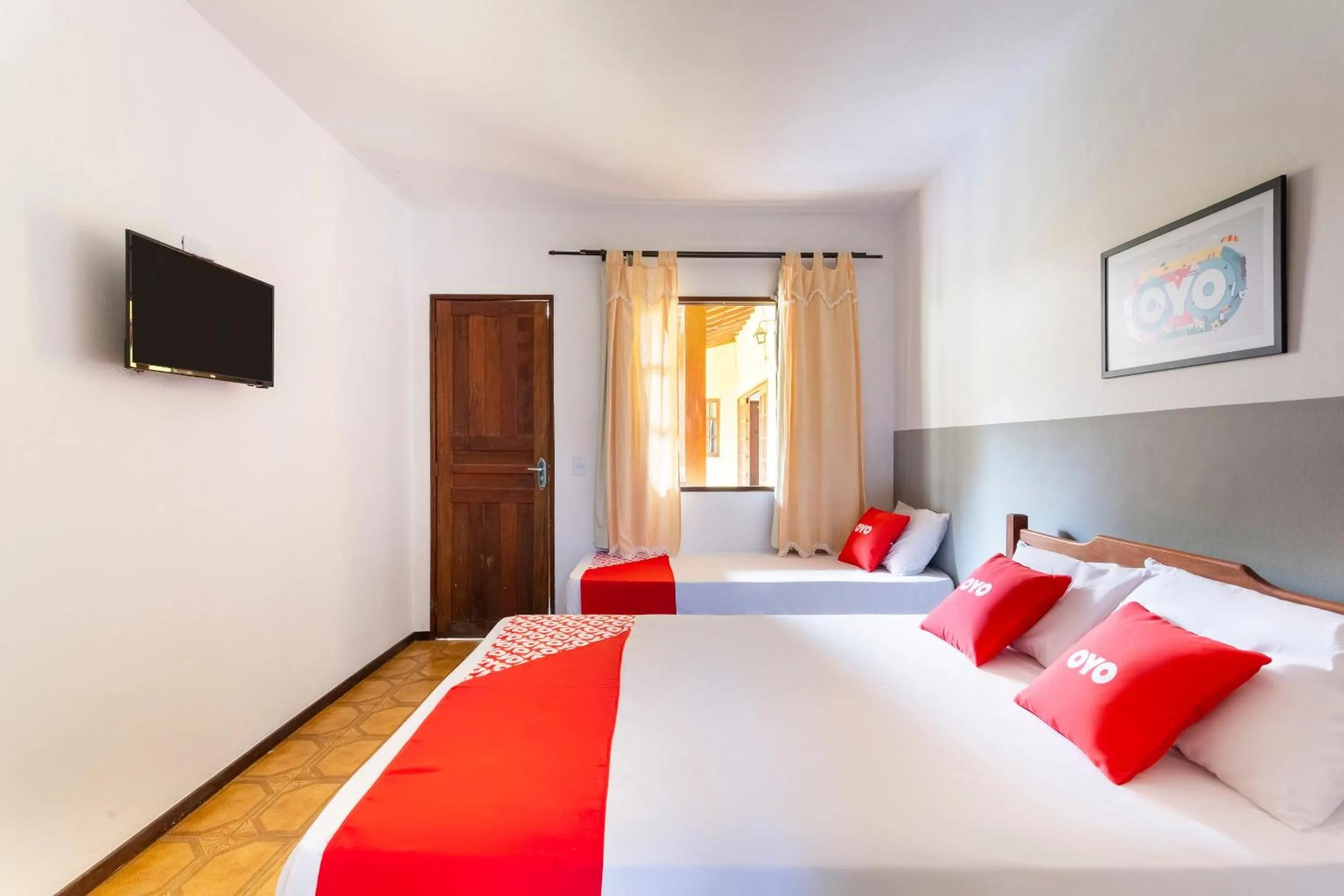 Bedroom in OYO Hotel Recanto Do Alto, Teresópolis