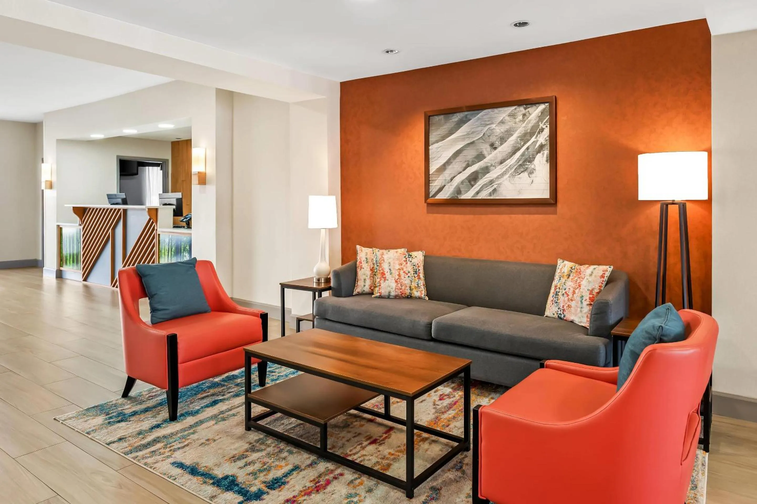 Lobby or reception in Comfort Inn Emporia