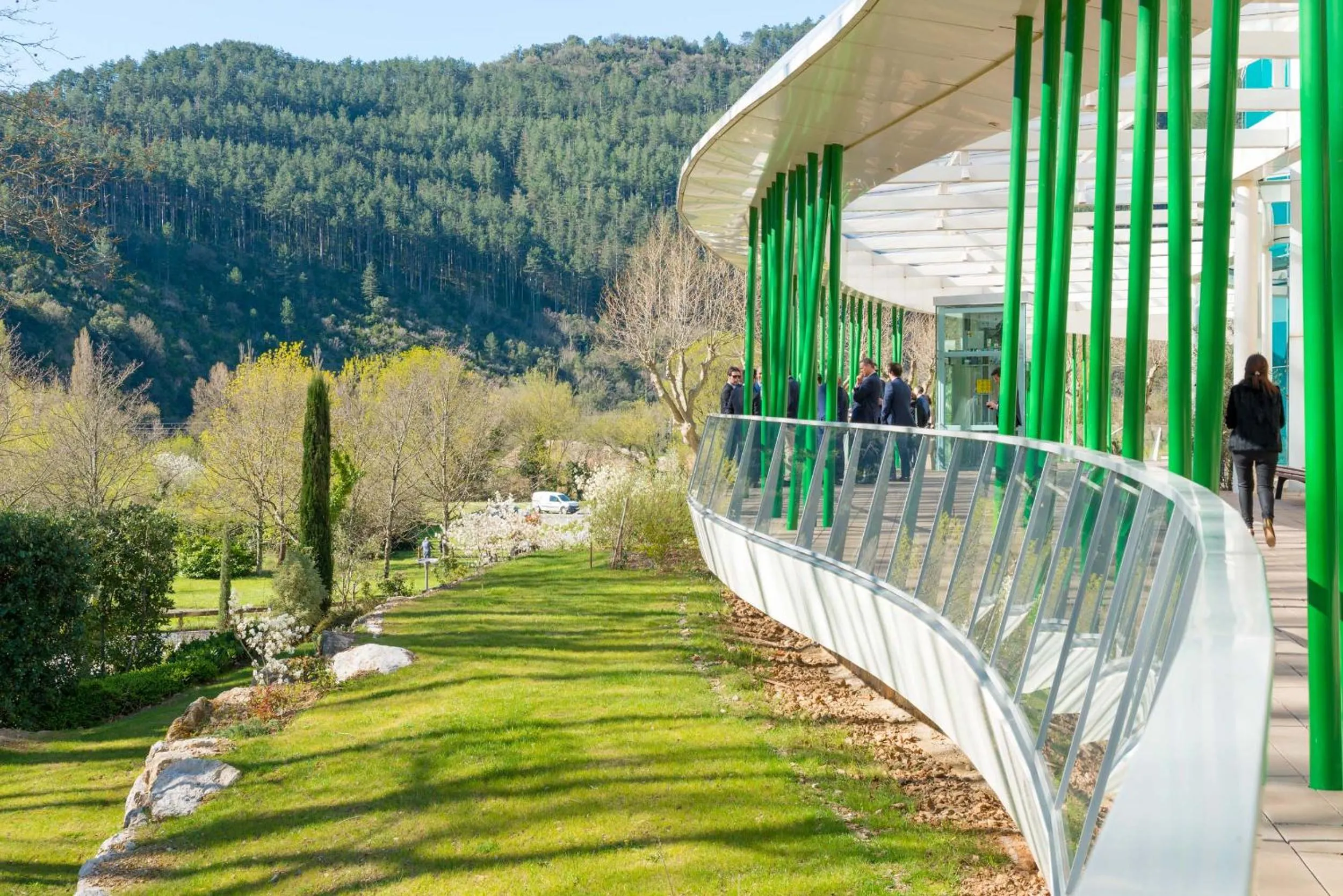 Natural landscape in Eau Thermale Avène l'hôtel