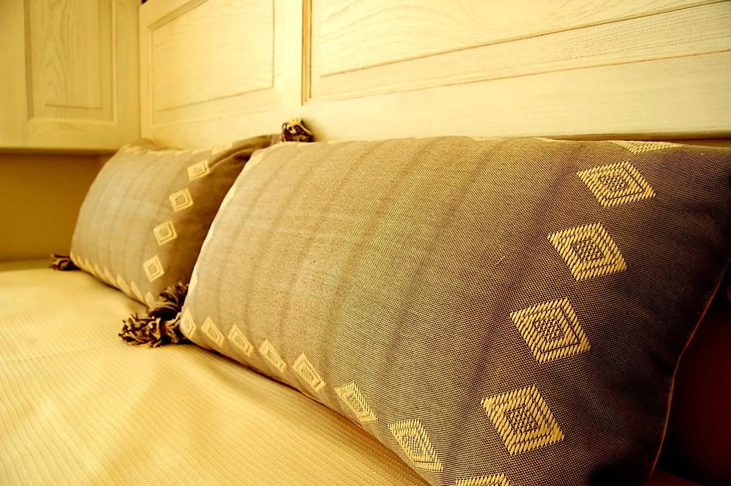 Decorative detail, Bed in Hotel Budoni Beach