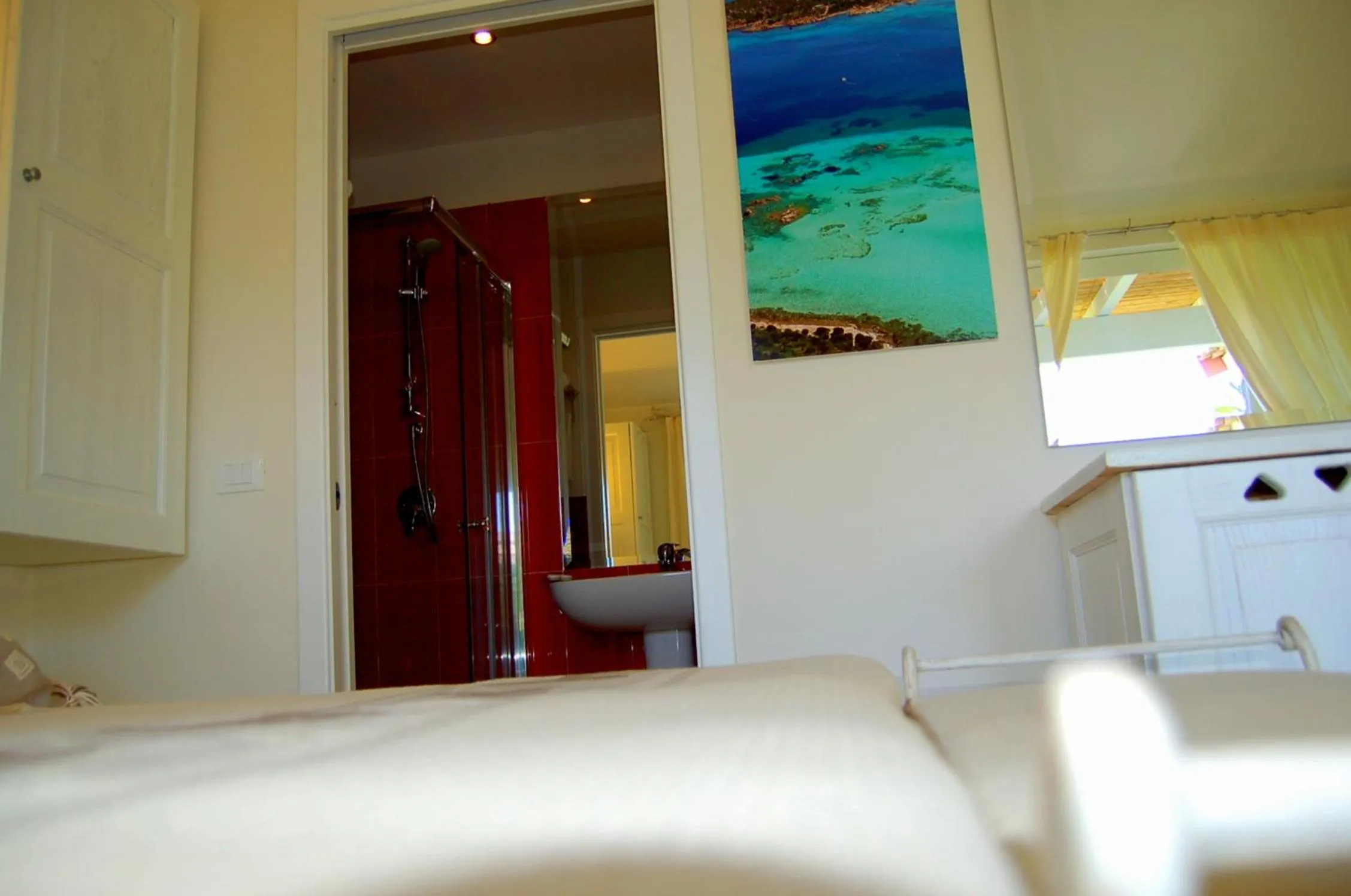 Decorative detail, Bed in Hotel Budoni Beach