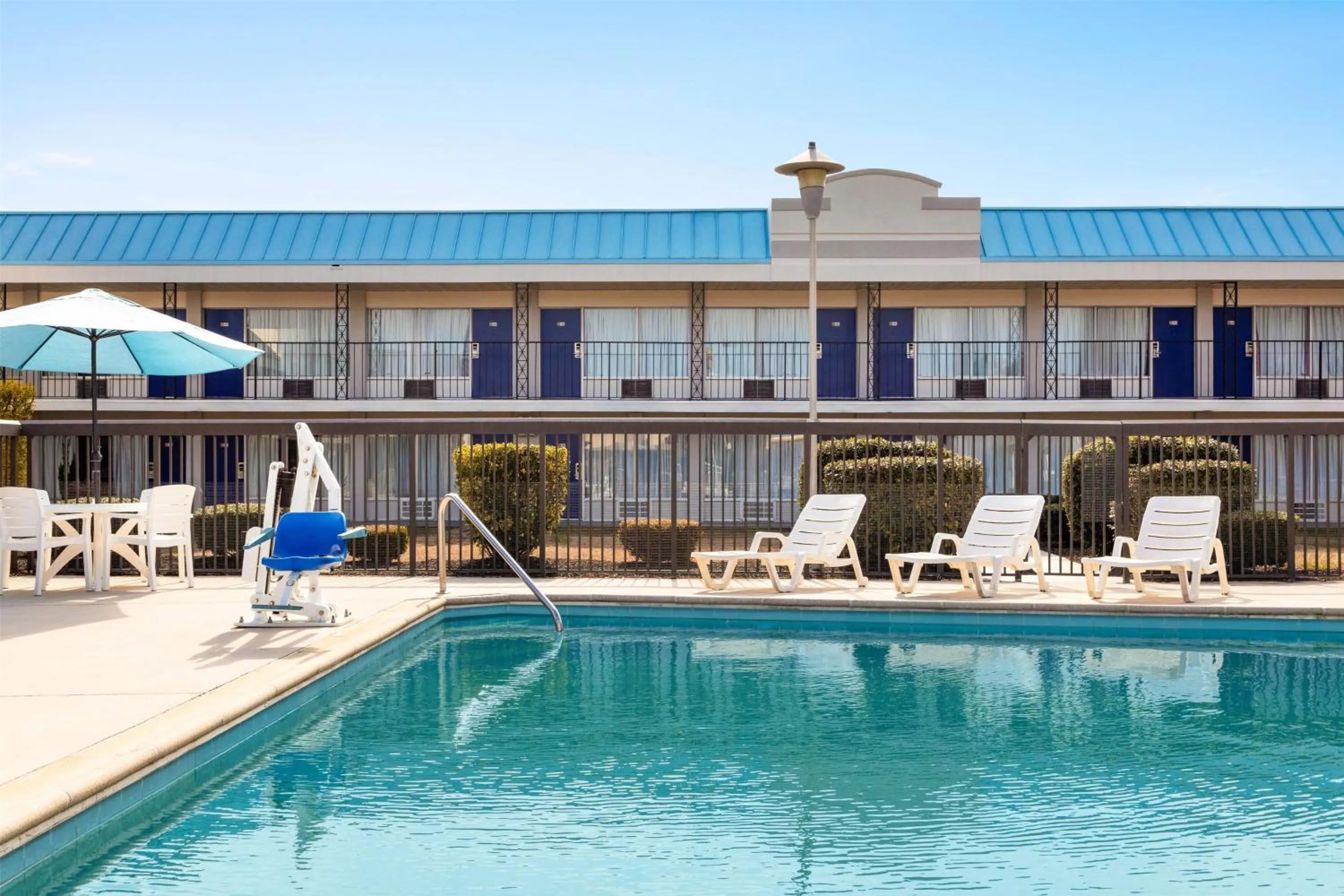 Pool view in Days Inn by Wyndham Emporia