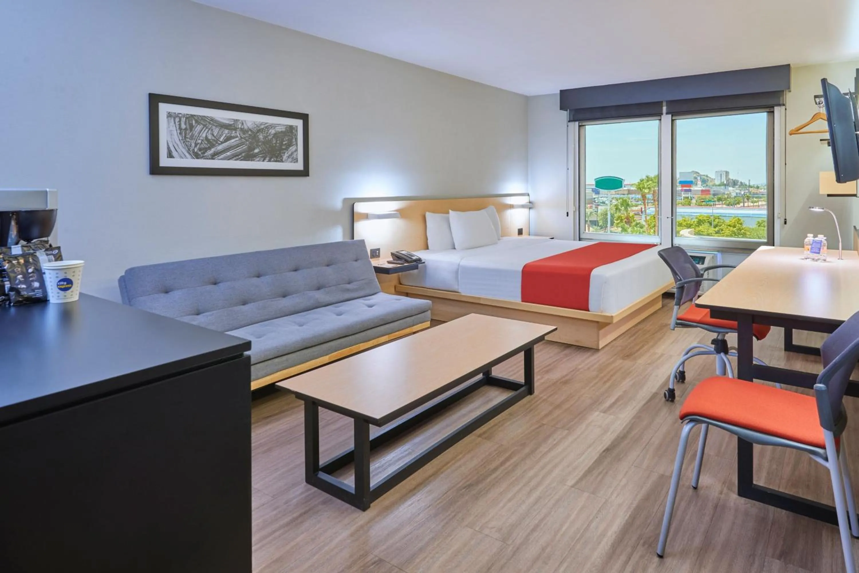Bedroom, Bed in City Express by Marriott Hermosillo