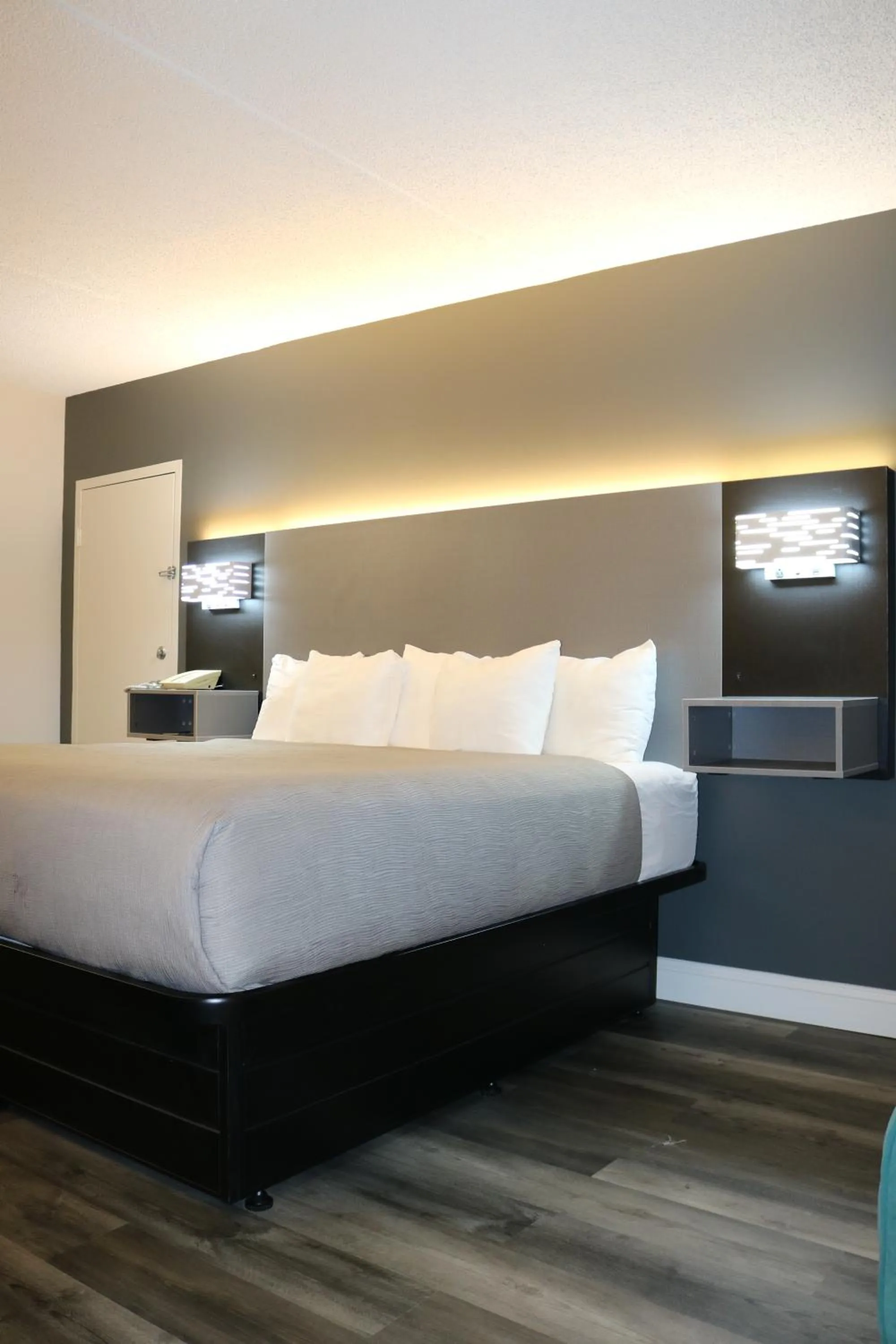 Bed in Quality Inn Bangor Airport