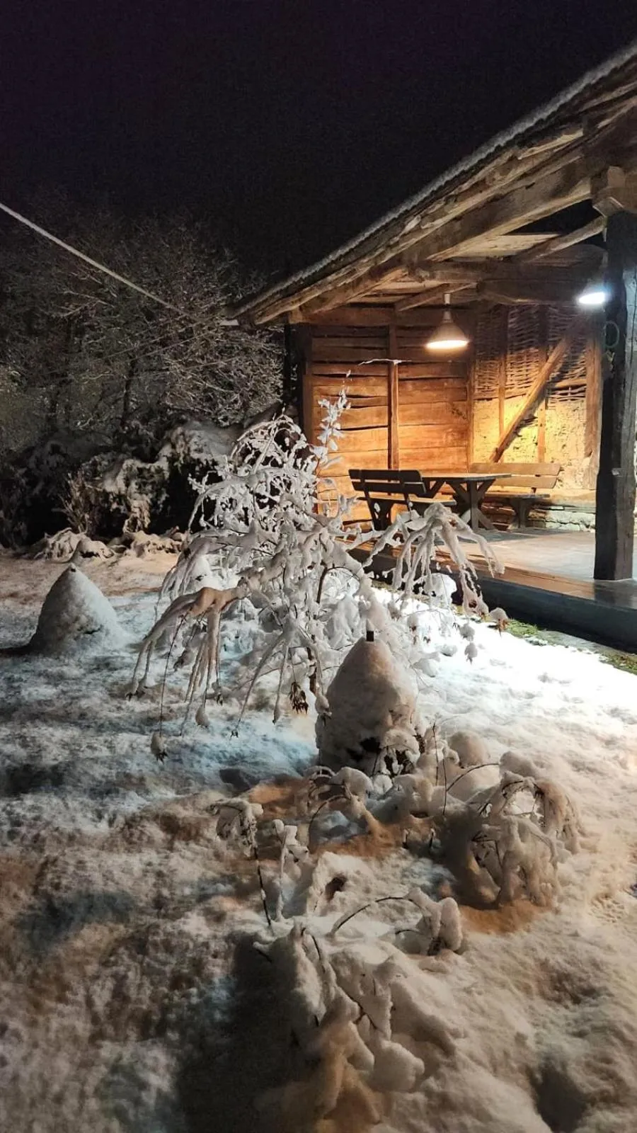 Patio in Little River Guest House