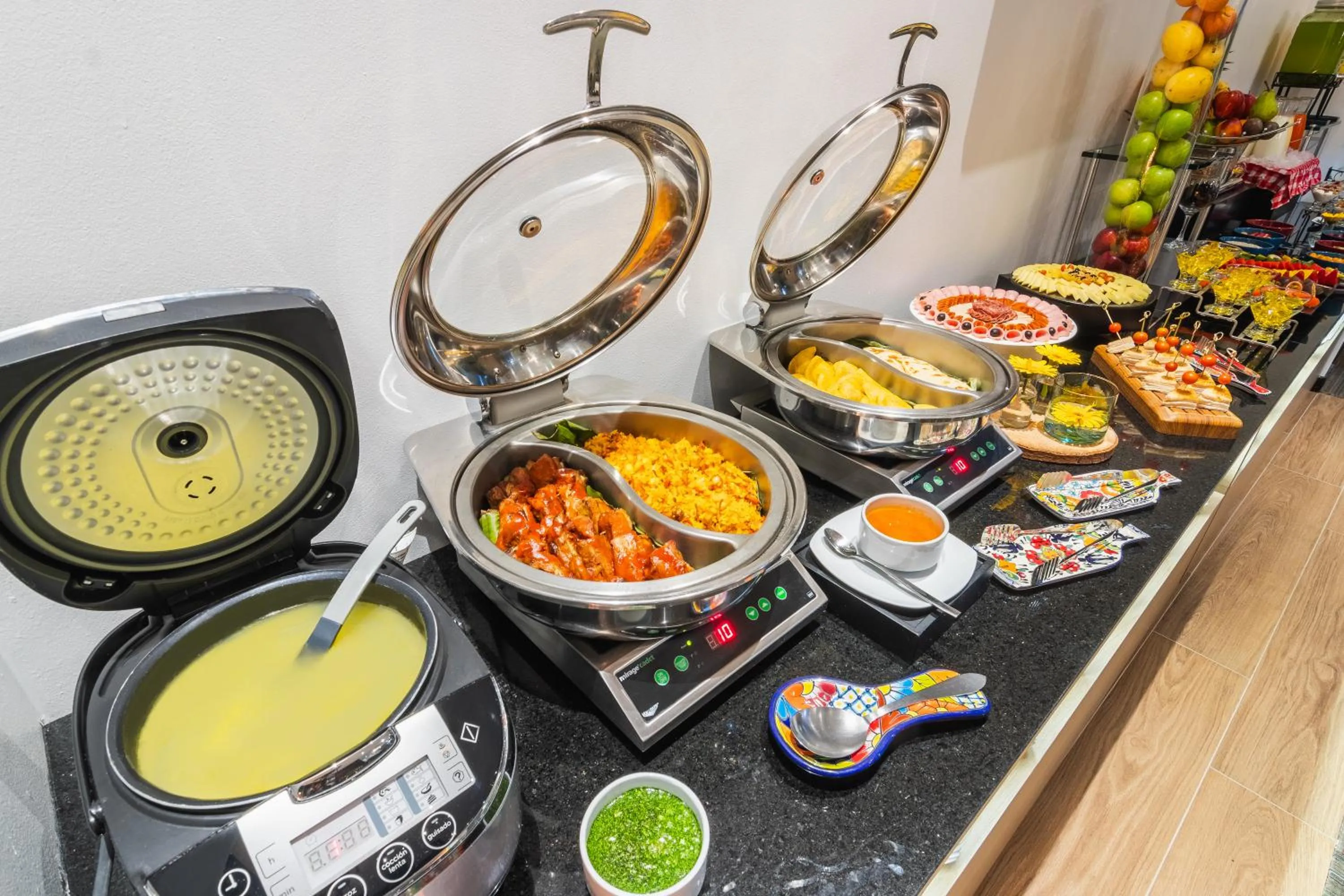 Buffet breakfast in GHL Collection 93