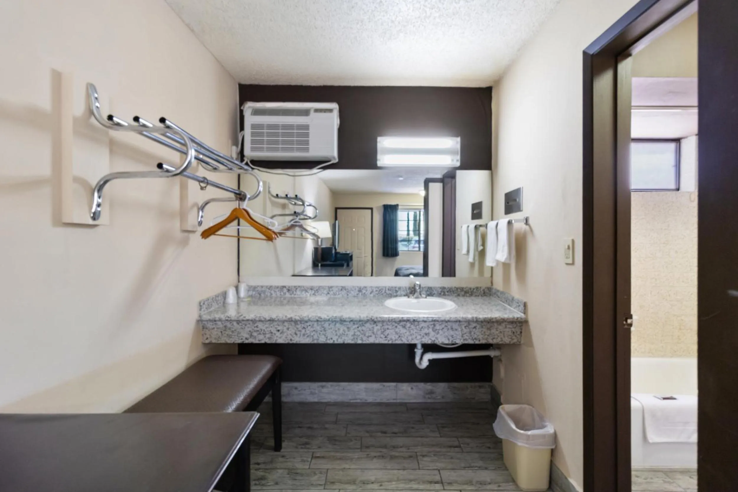 Shower in Economy Inn Barstow