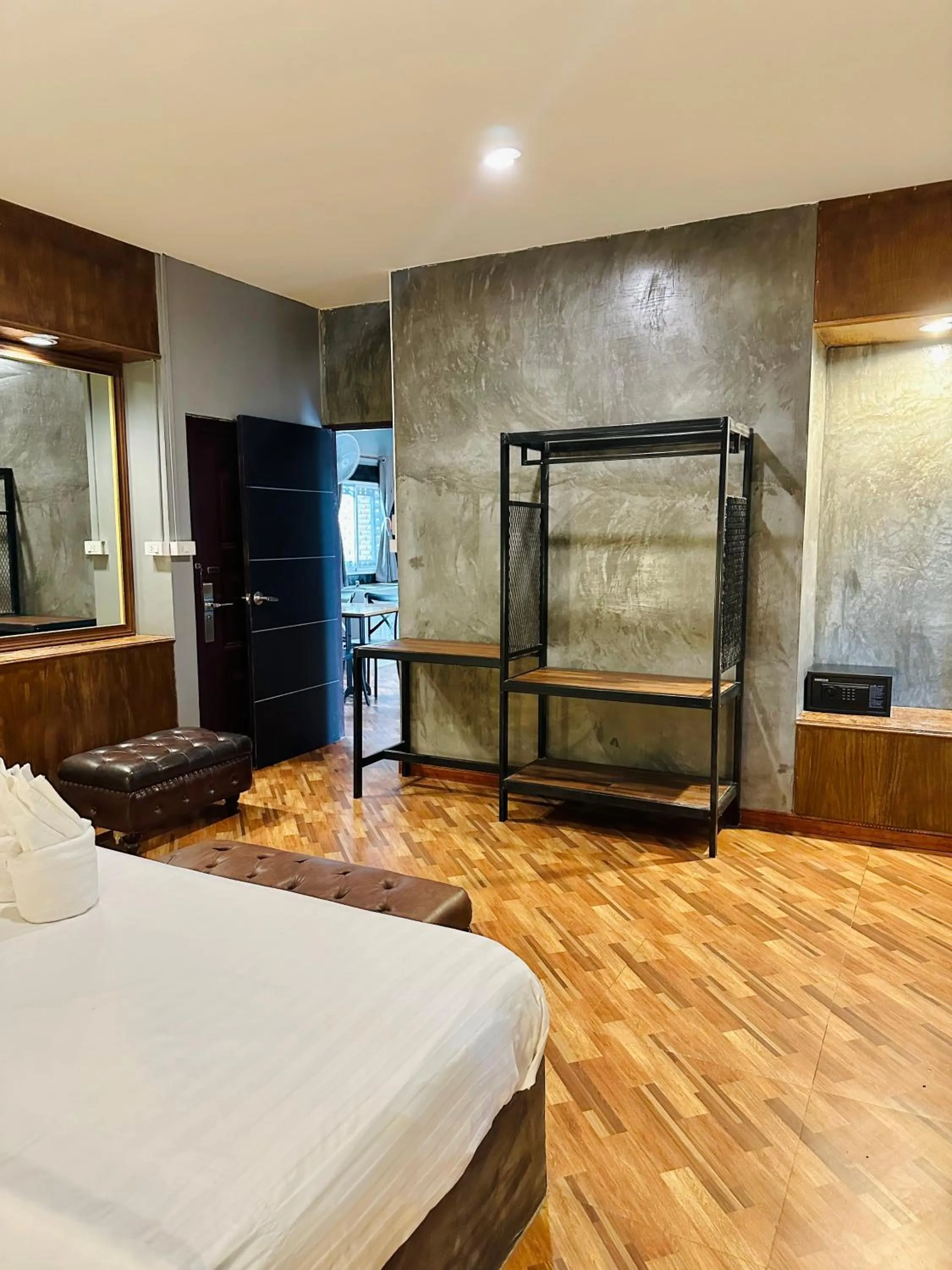 Bed in Khum Lanna Boutique Hotel