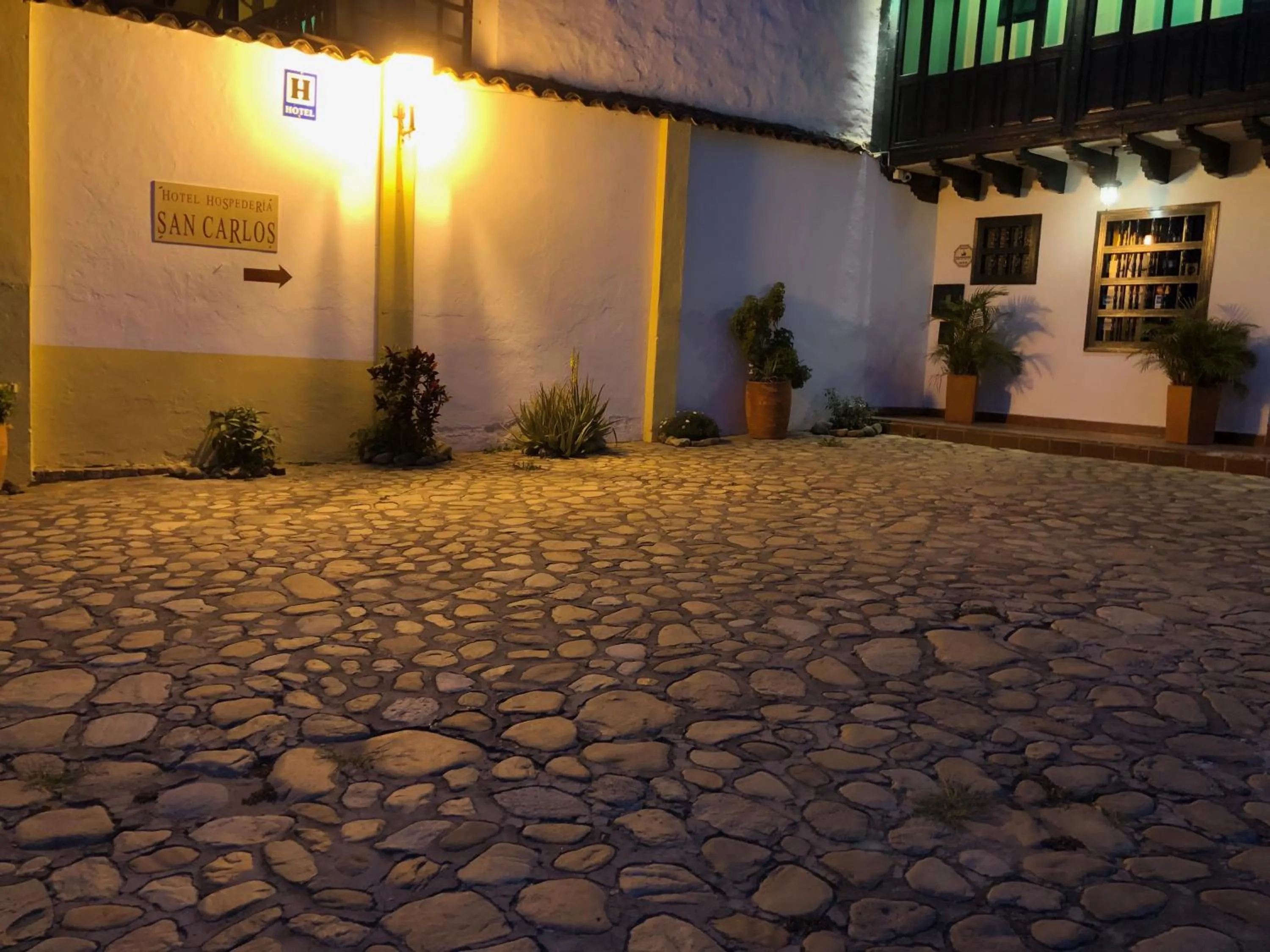 Property building in Hotel Hospederia San Carlos Villa De Leyva