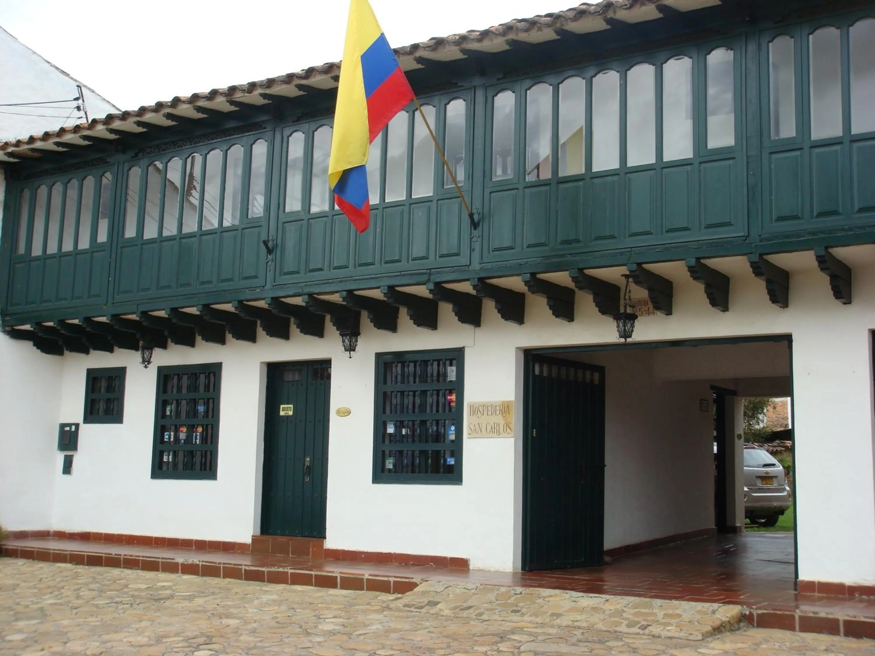 Facade/entrance in Hotel Hospederia San Carlos Villa De Leyva