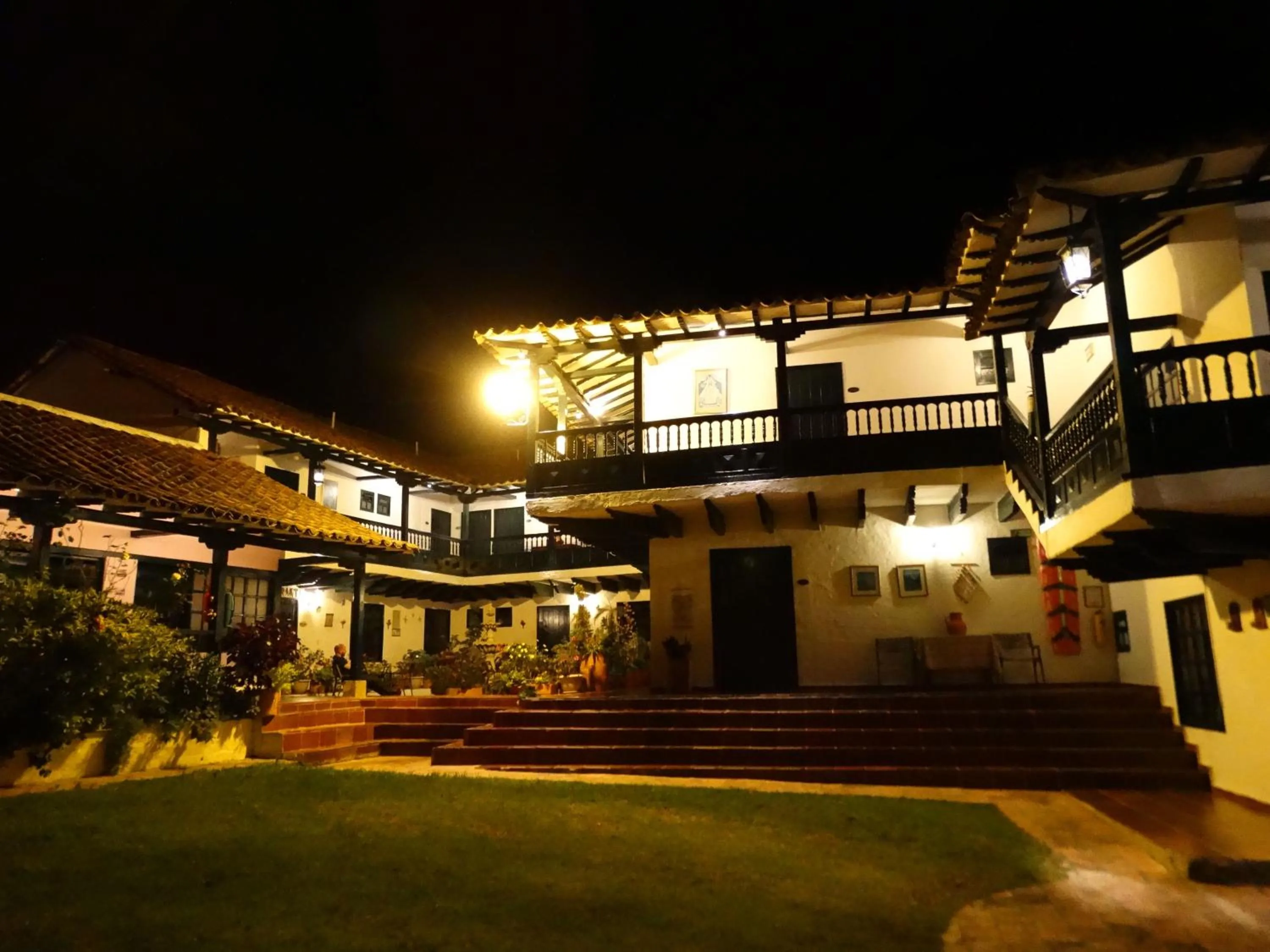 Property building in Hotel Hospederia San Carlos Villa De Leyva