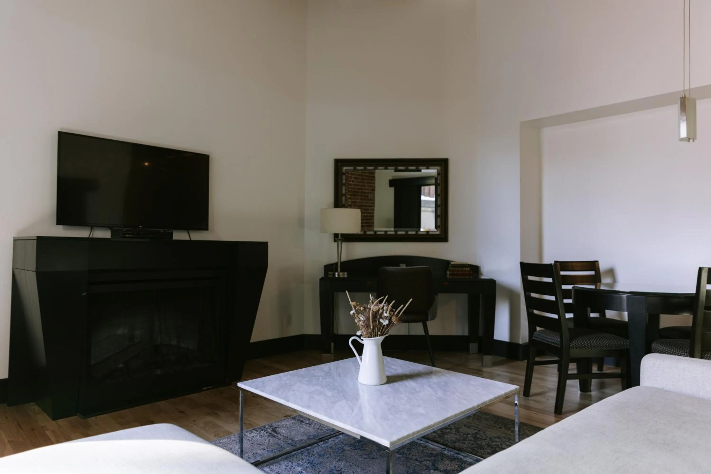 Living room, Bed in Lofts du Vieux-Port by Gray Collection