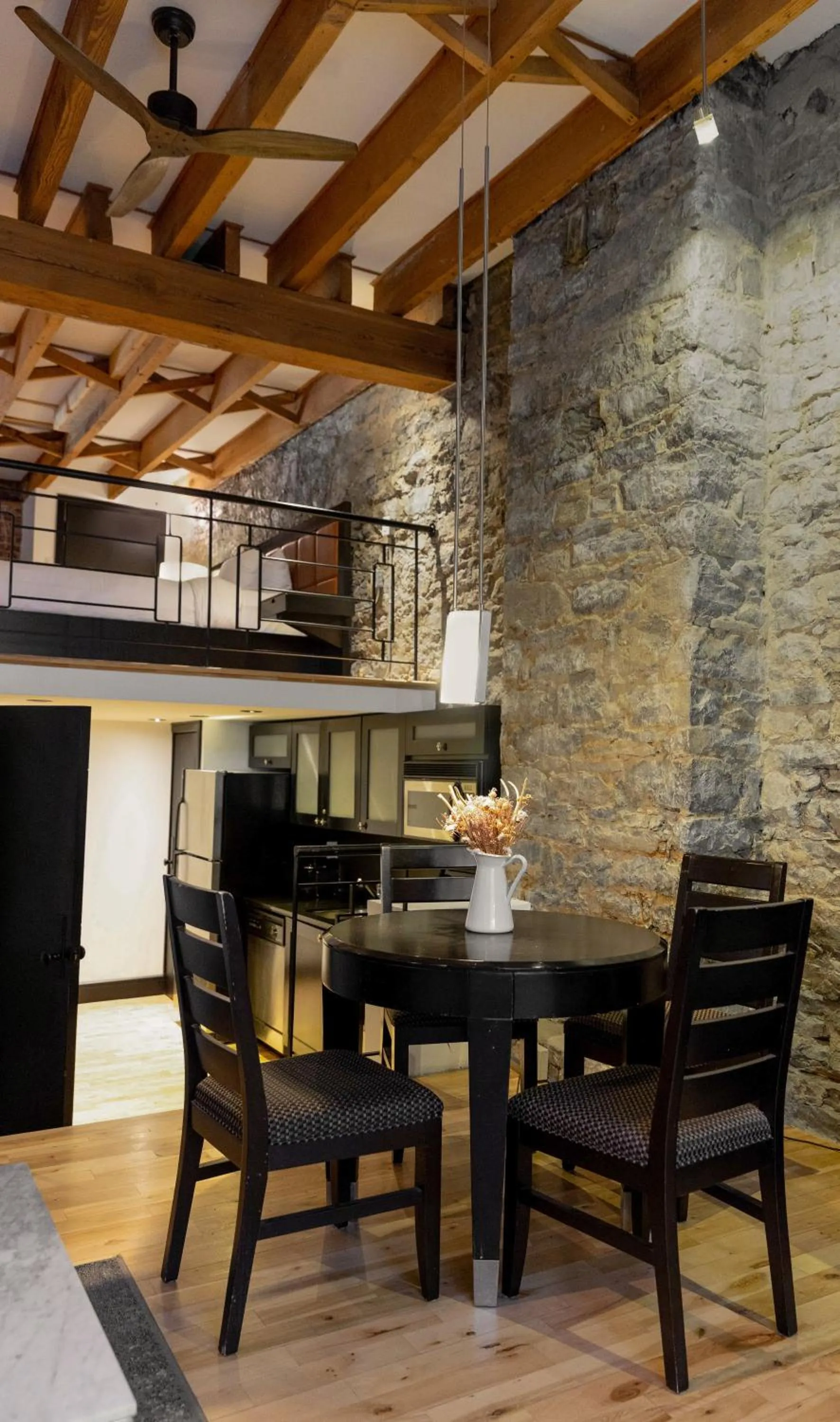 Seating area in Lofts du Vieux-Port by Gray Collection