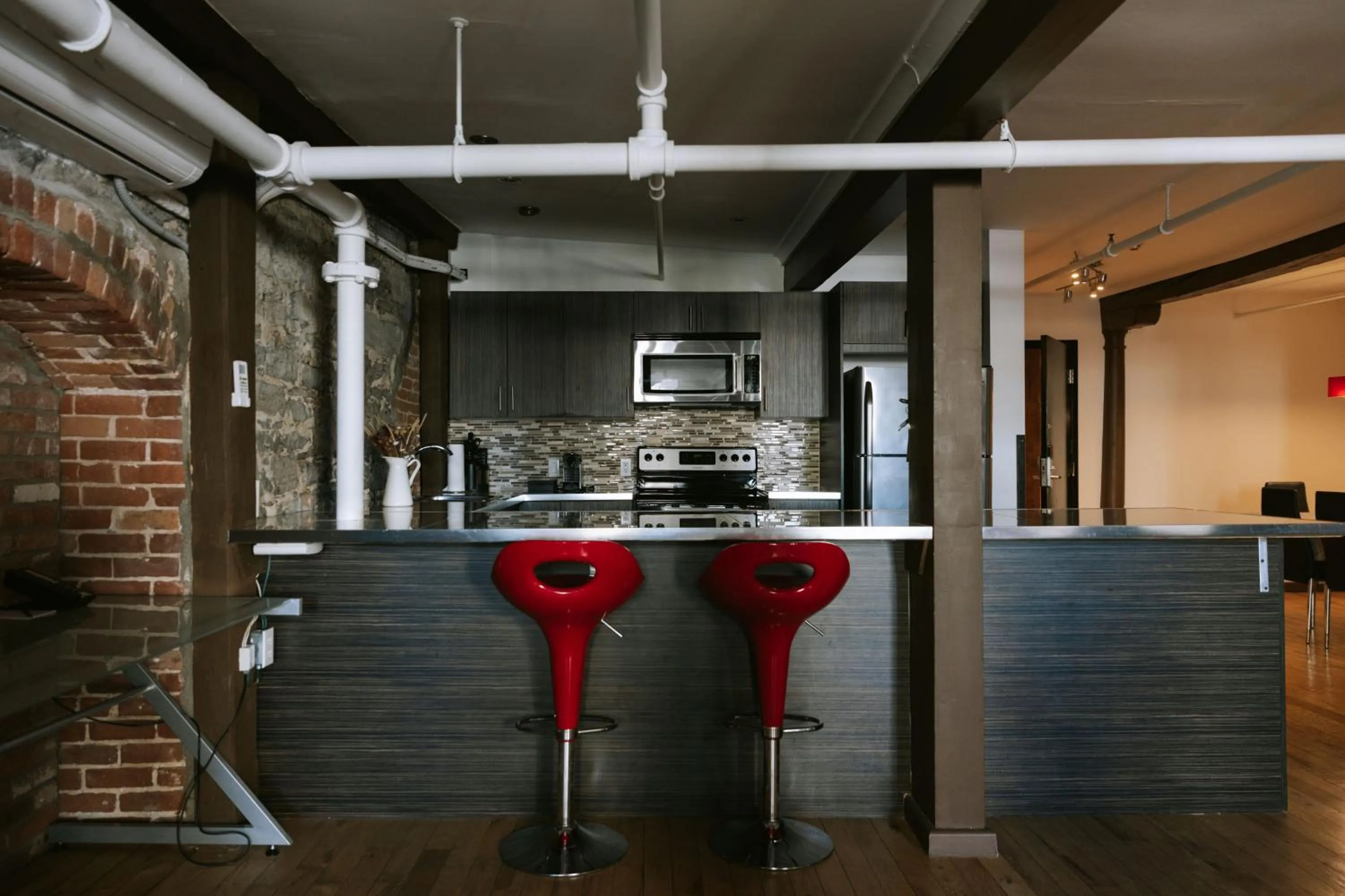 Dining area in Lofts du Vieux-Port by Gray Collection