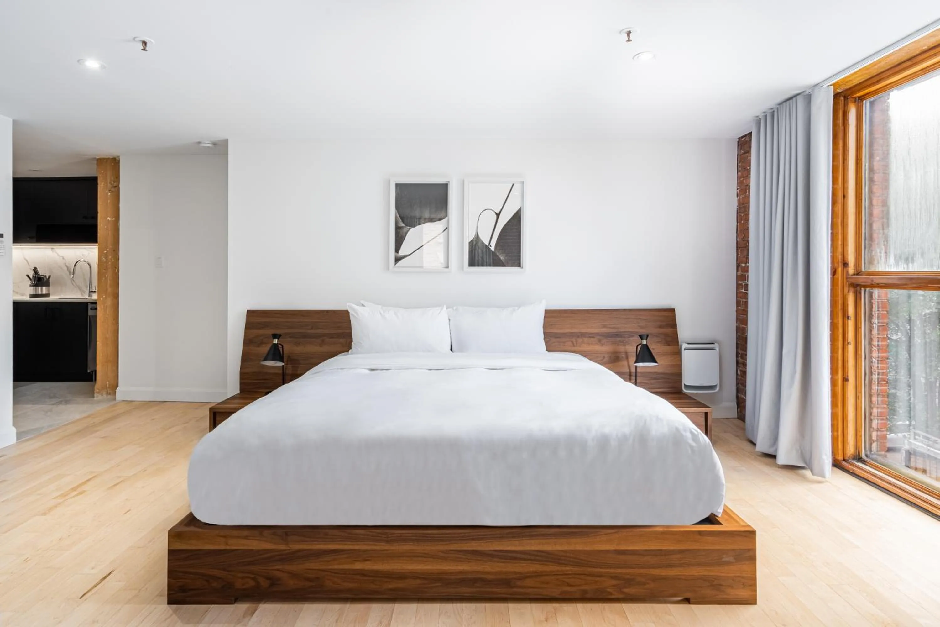 Bed in Lofts du Vieux-Port by Gray Collection