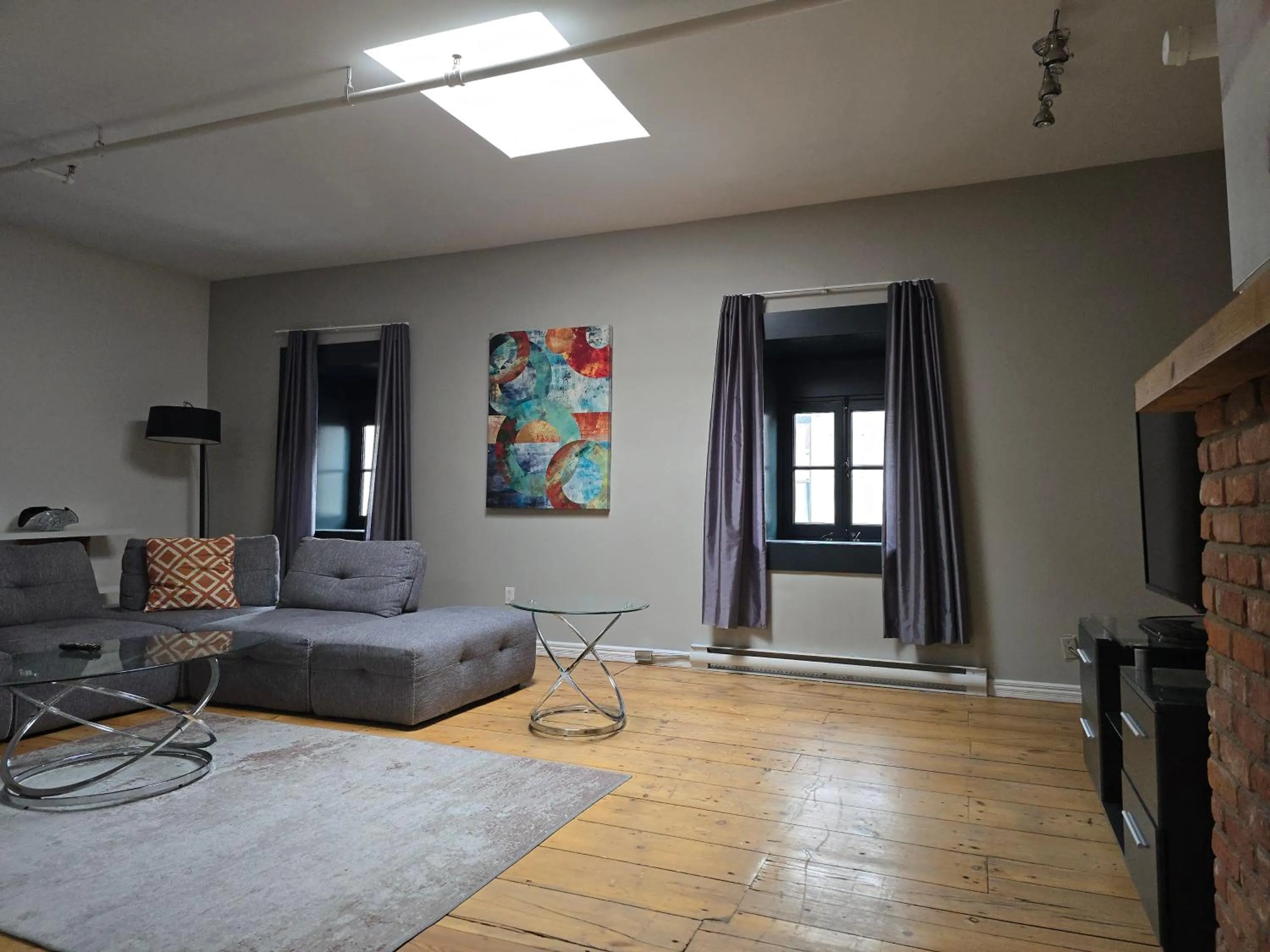 Living room in Lofts du Vieux-Port by Gray Collection