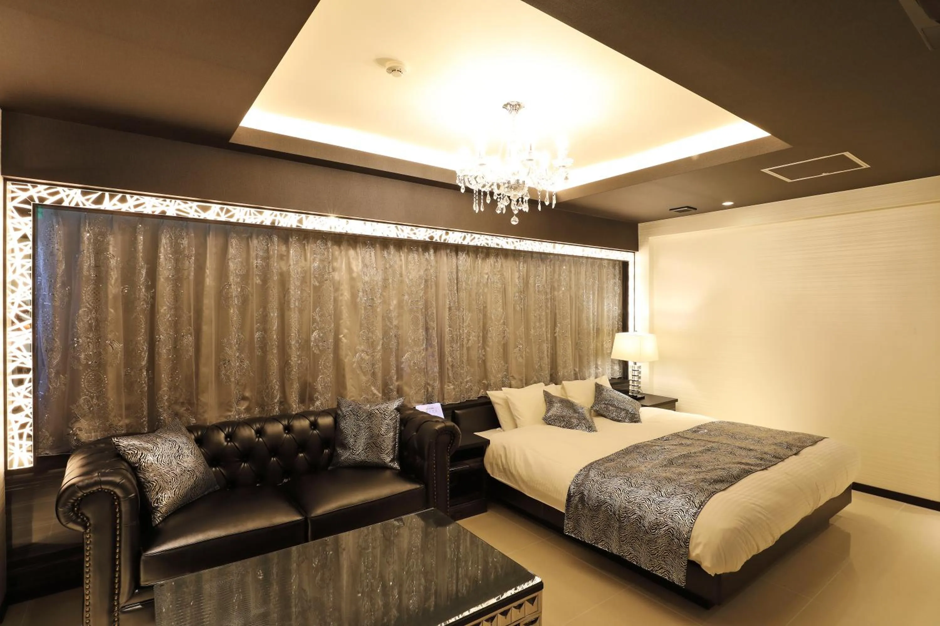 Photo of the whole room, Bed in Hotel Leon Hamamatsu