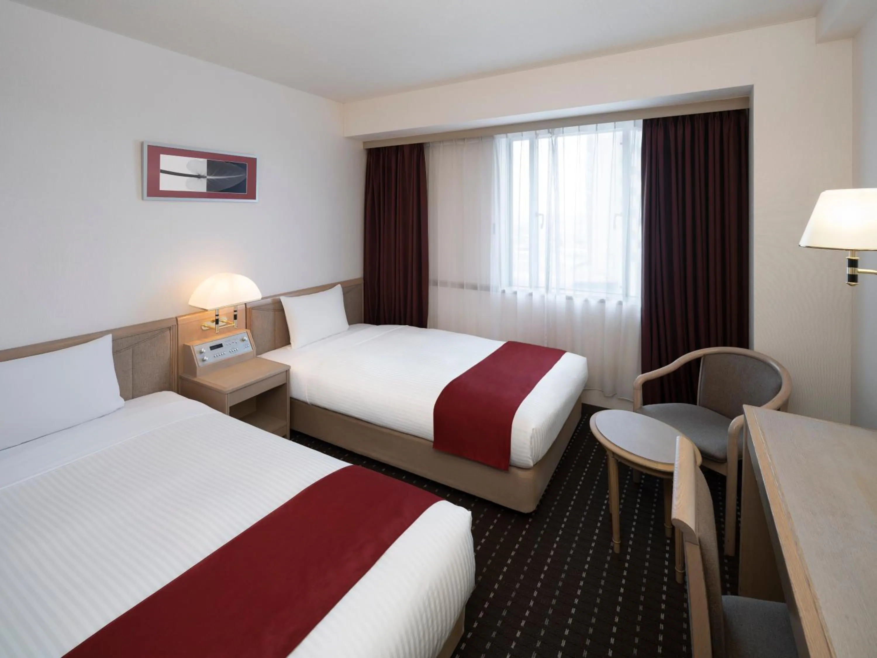 Bed in Art Hotel Joetsu