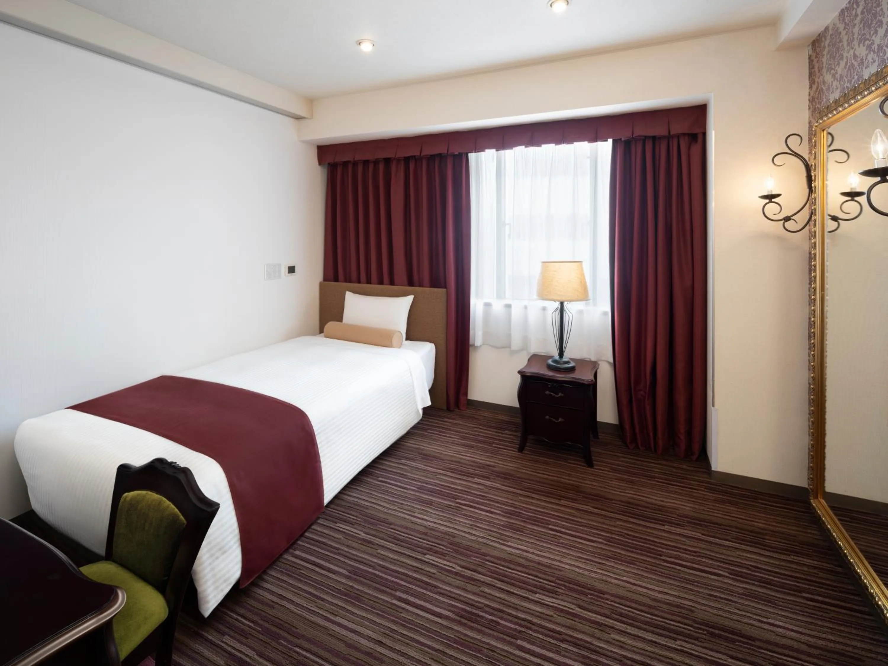 Bed in Art Hotel Joetsu