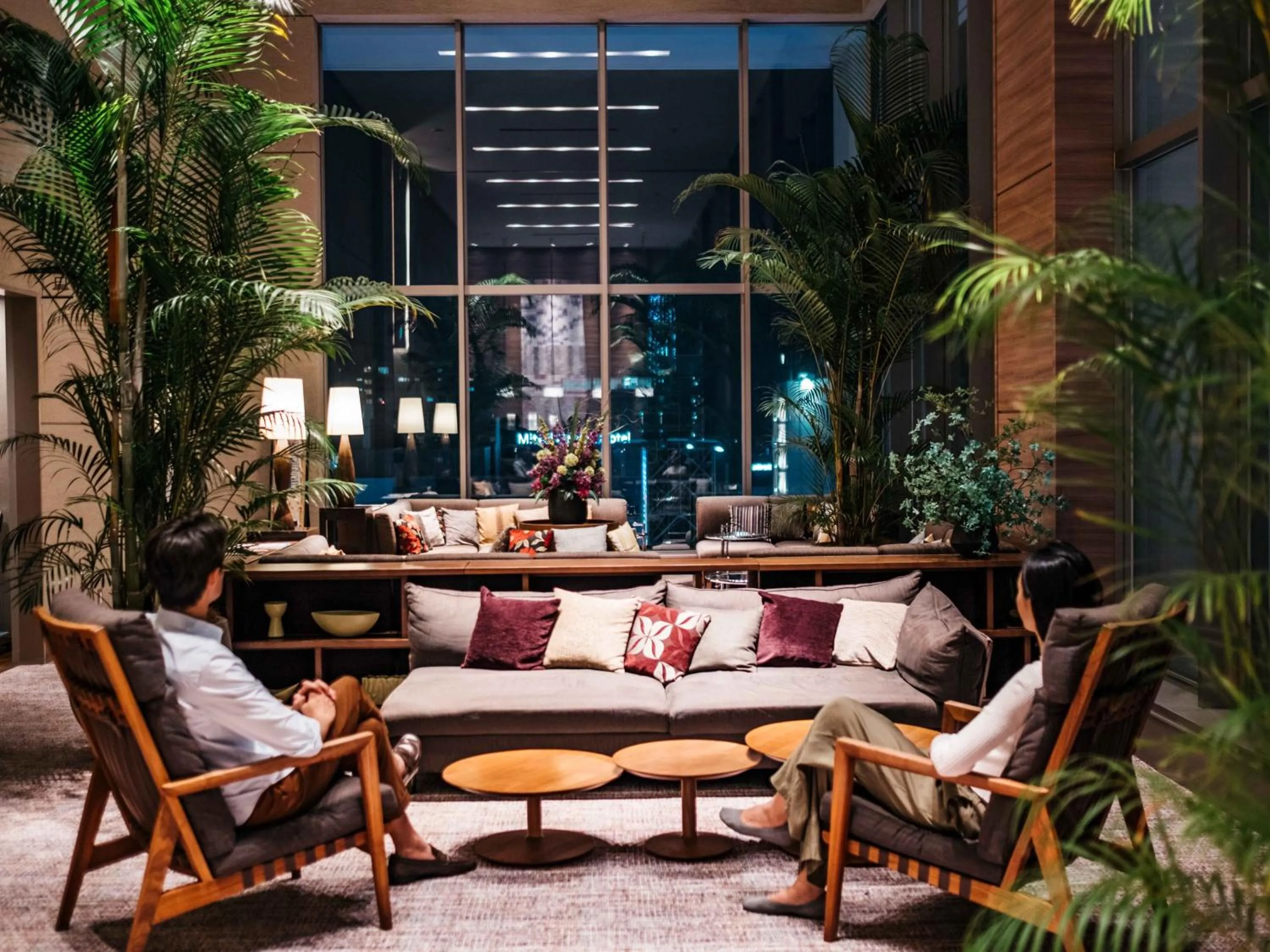 Living room in Hotel Resol Trinity Hakata