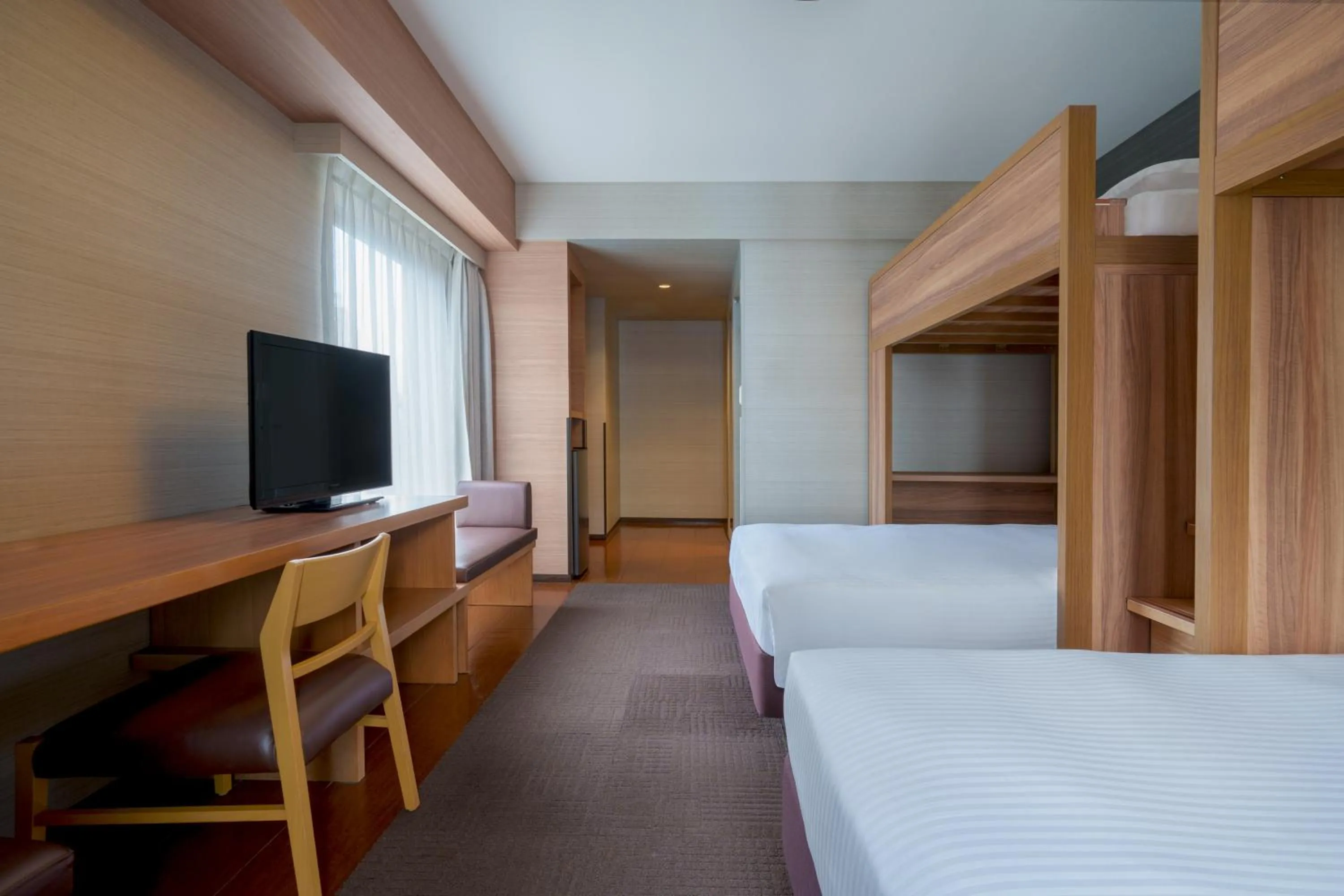 Photo of the whole room, Bed in Hotel Resol Trinity Hakata